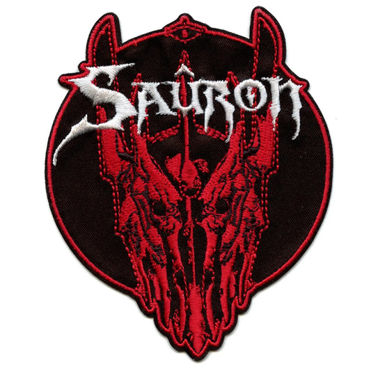 The Lord Of The Rings Patch Sauron Title Character Embroidered Iron On