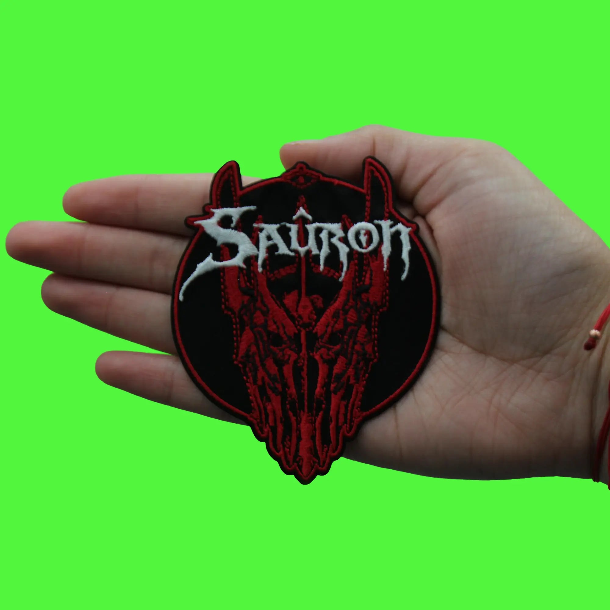 The Lord Of The Rings Patch Sauron Title Character Embroidered Iron On