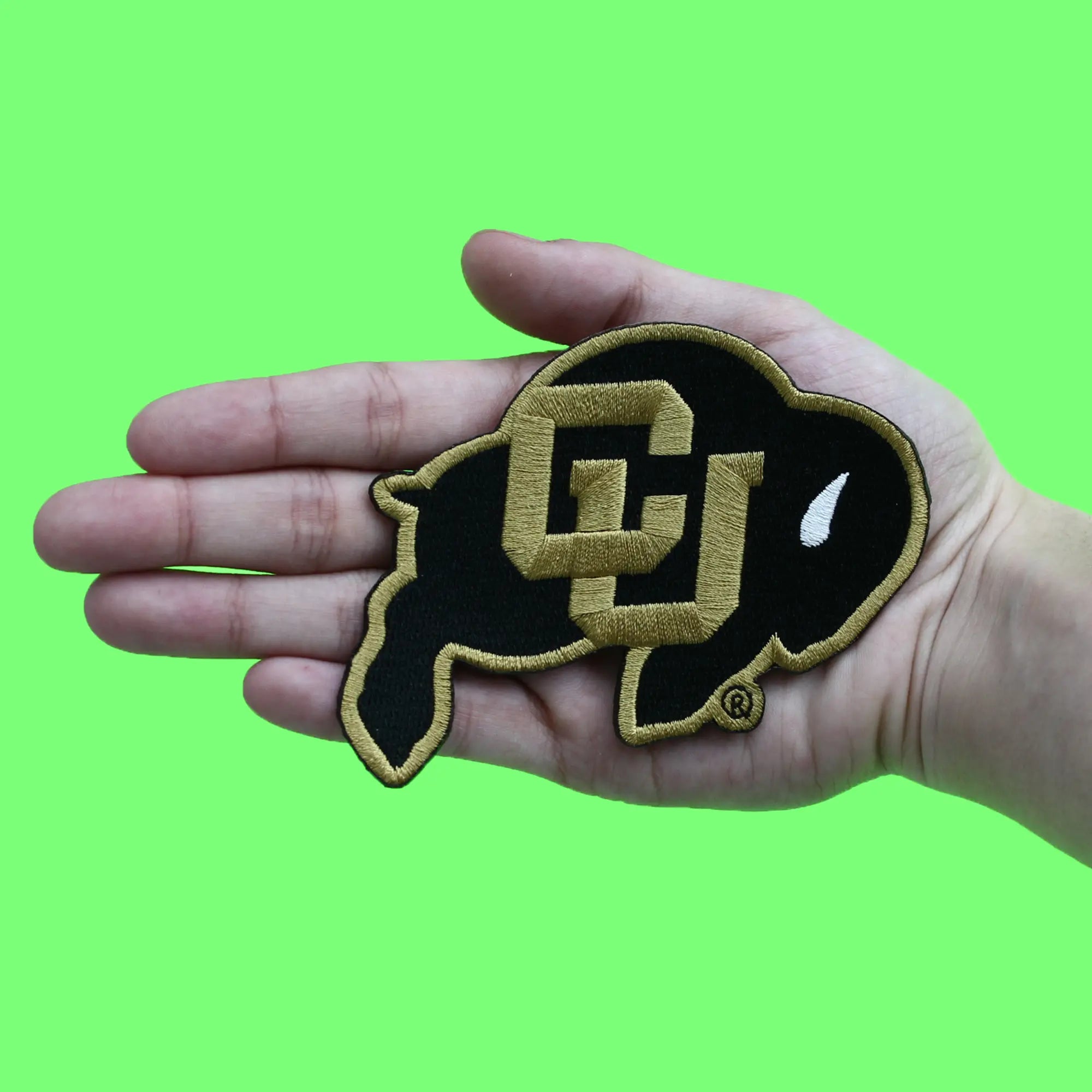 University Of Colorado Patch Medium Bison Logo