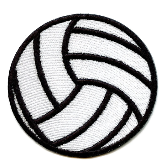 Volleyball Game Hobby Patch Team Spirit Sports Embroidered Iron On
