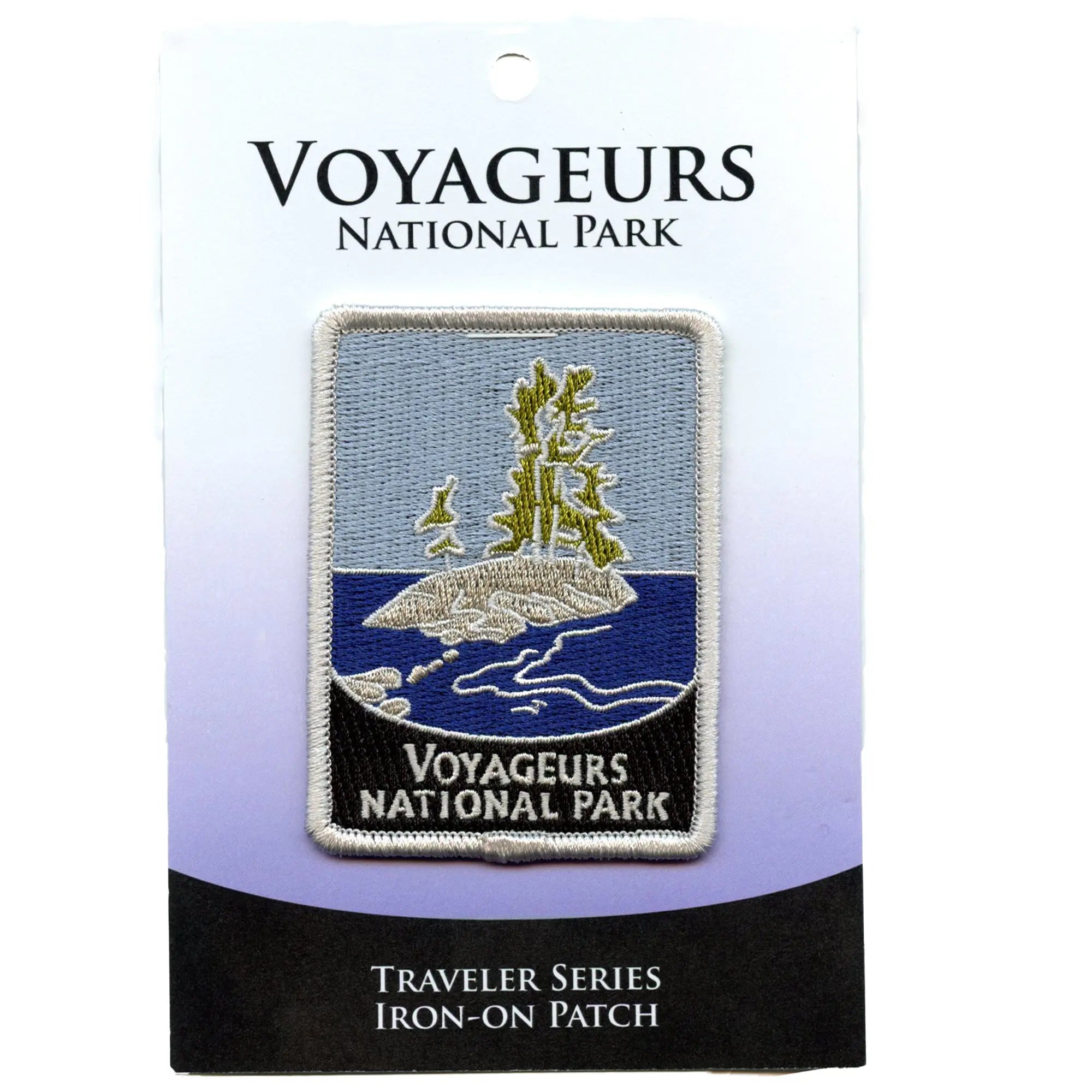 Voyageurs National Park Patch Travel Collectible Souvenir Embroidered Iron on