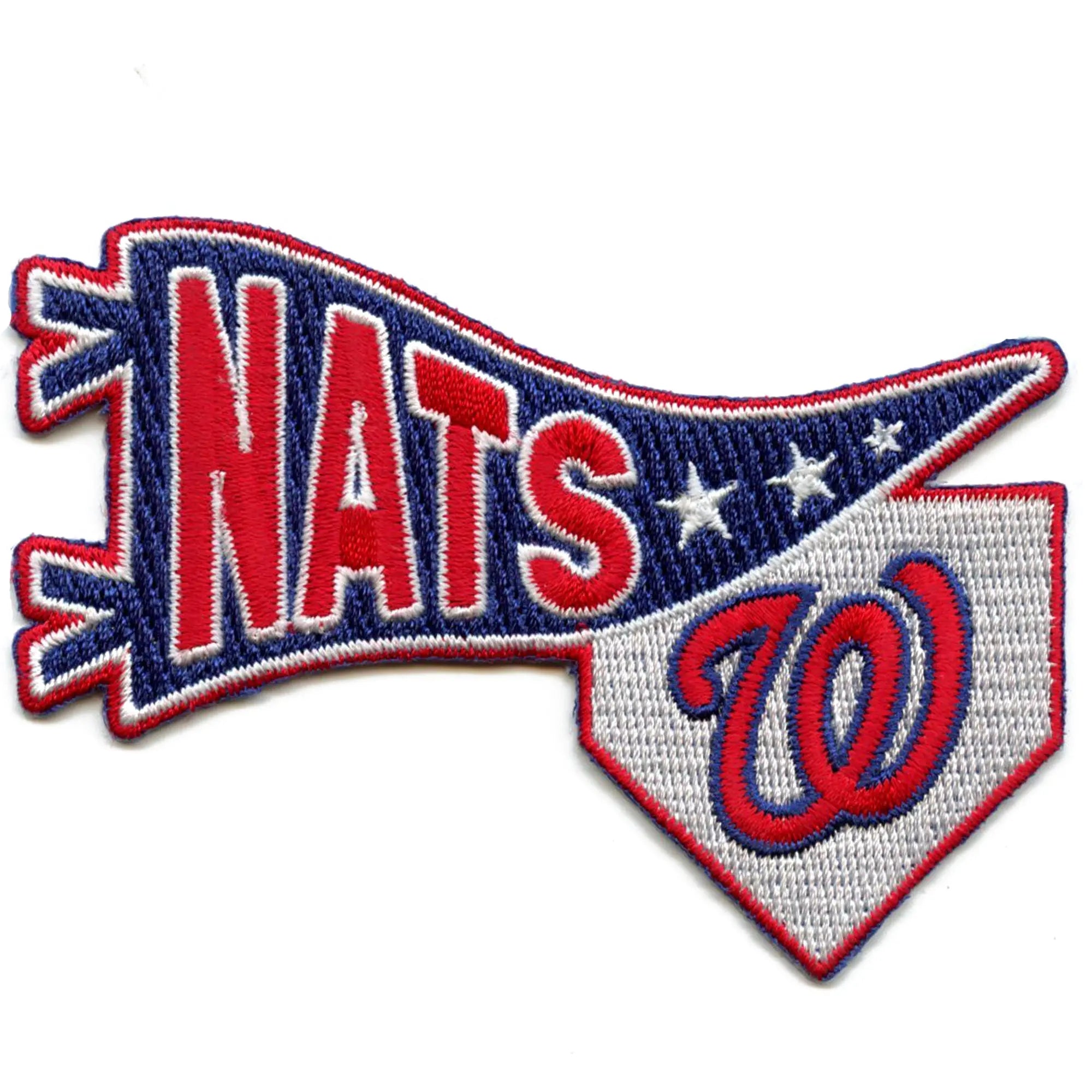Patch de fan de fan des Washington Nationals Nats Baseball Sport Team brodé à repasser