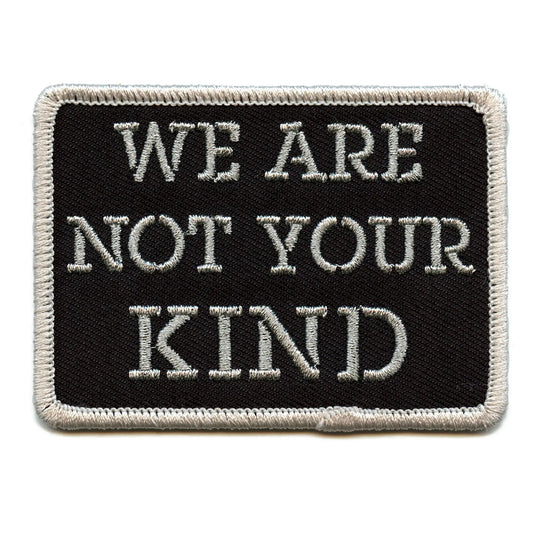 We Are Not Your Kind Patch Slipknot Metal Band Embroidered Iron On