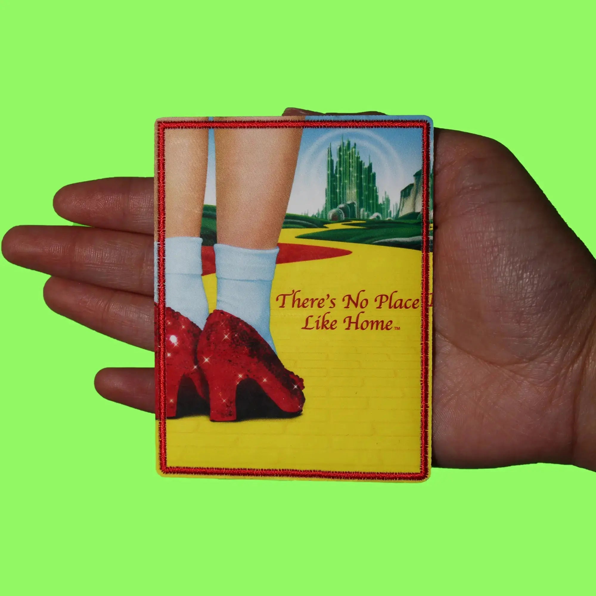 Wizard of Oz Patch There's No Place Like Home Sublimated Iron On