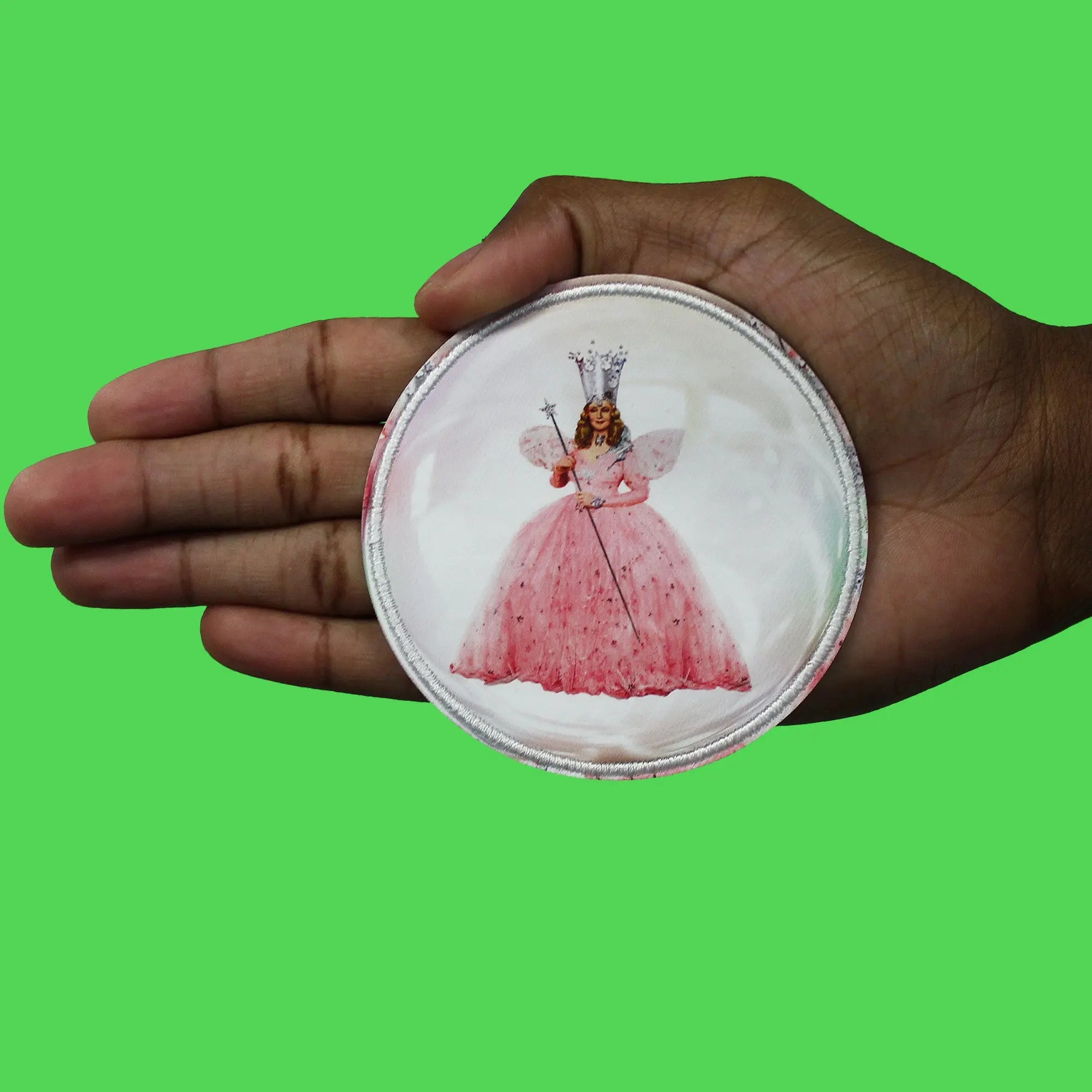 Wizard Of Oz Patch Glinda Bubble Portrait Sublimated Iron On