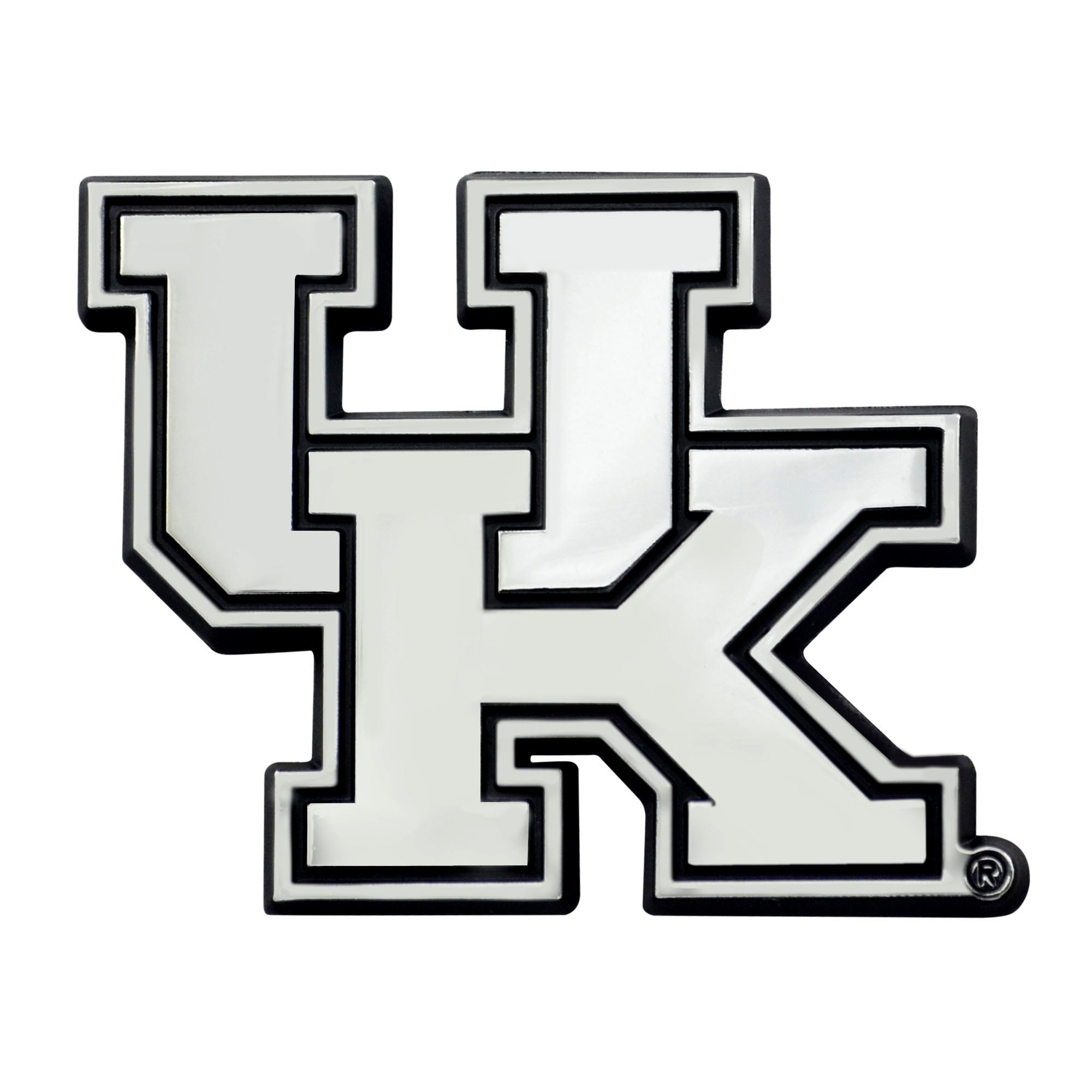 Kentucky Wildcats Solid Metal 3-D Chrome Emblem