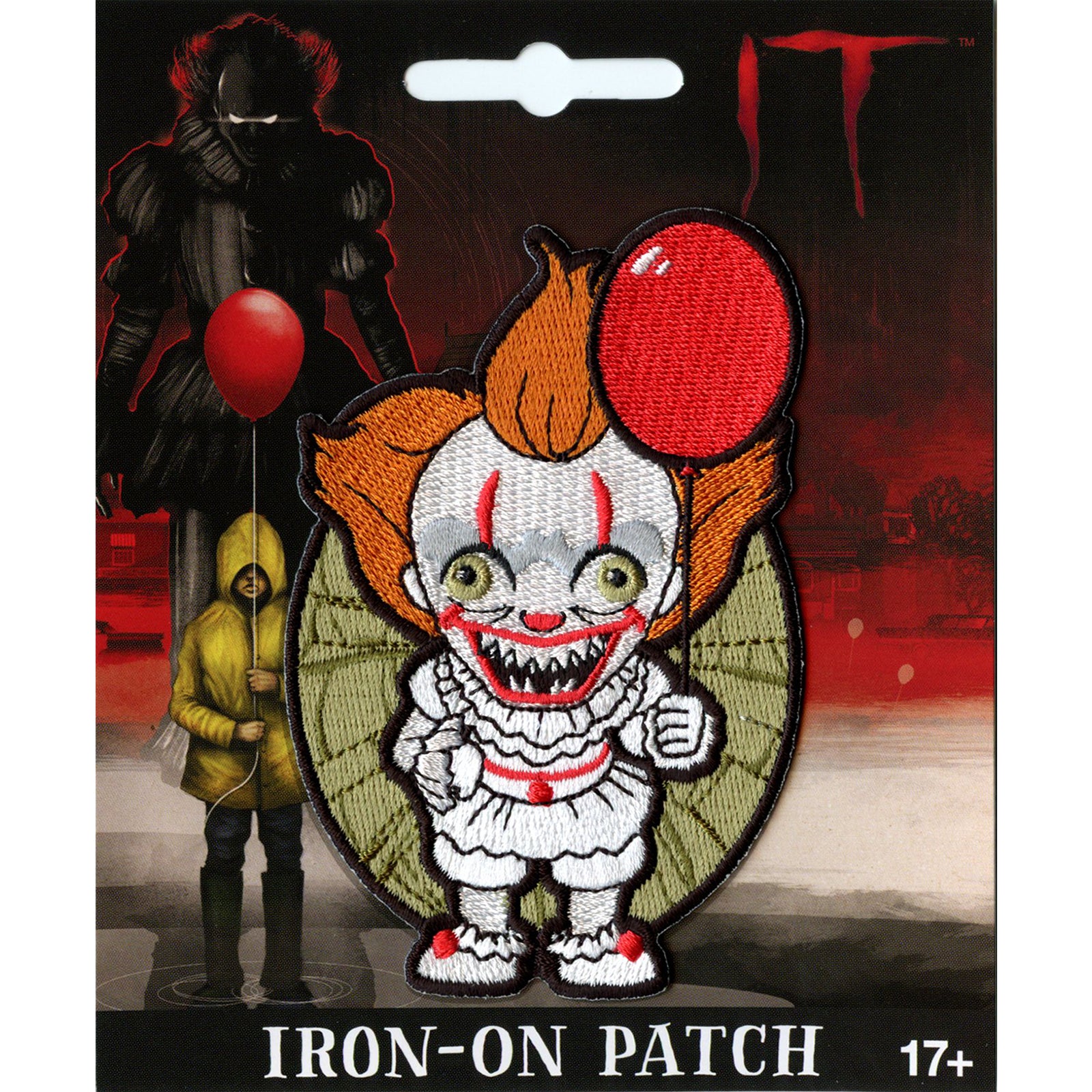 IT Pennywise with Balloon Embroidered Patch