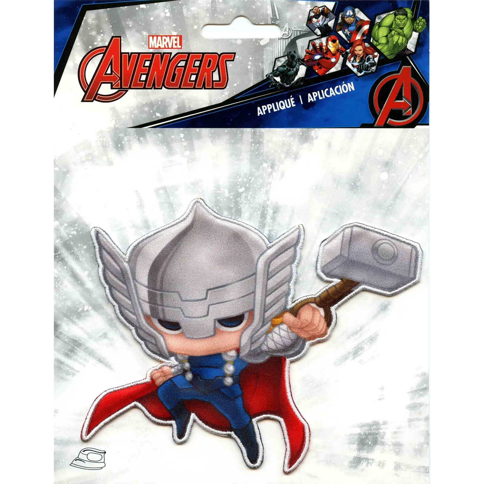 Marvel Thor Embroidered Iron On Patch