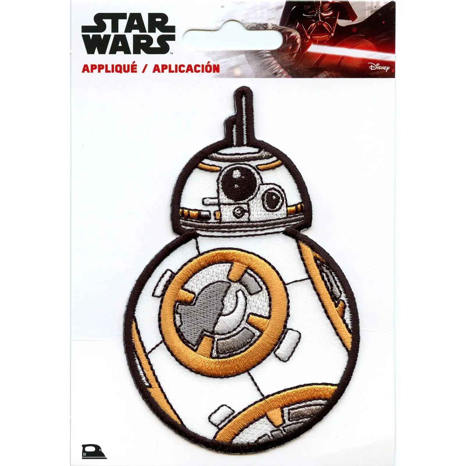 Star Wars BB-8 Iron on Applique Patch