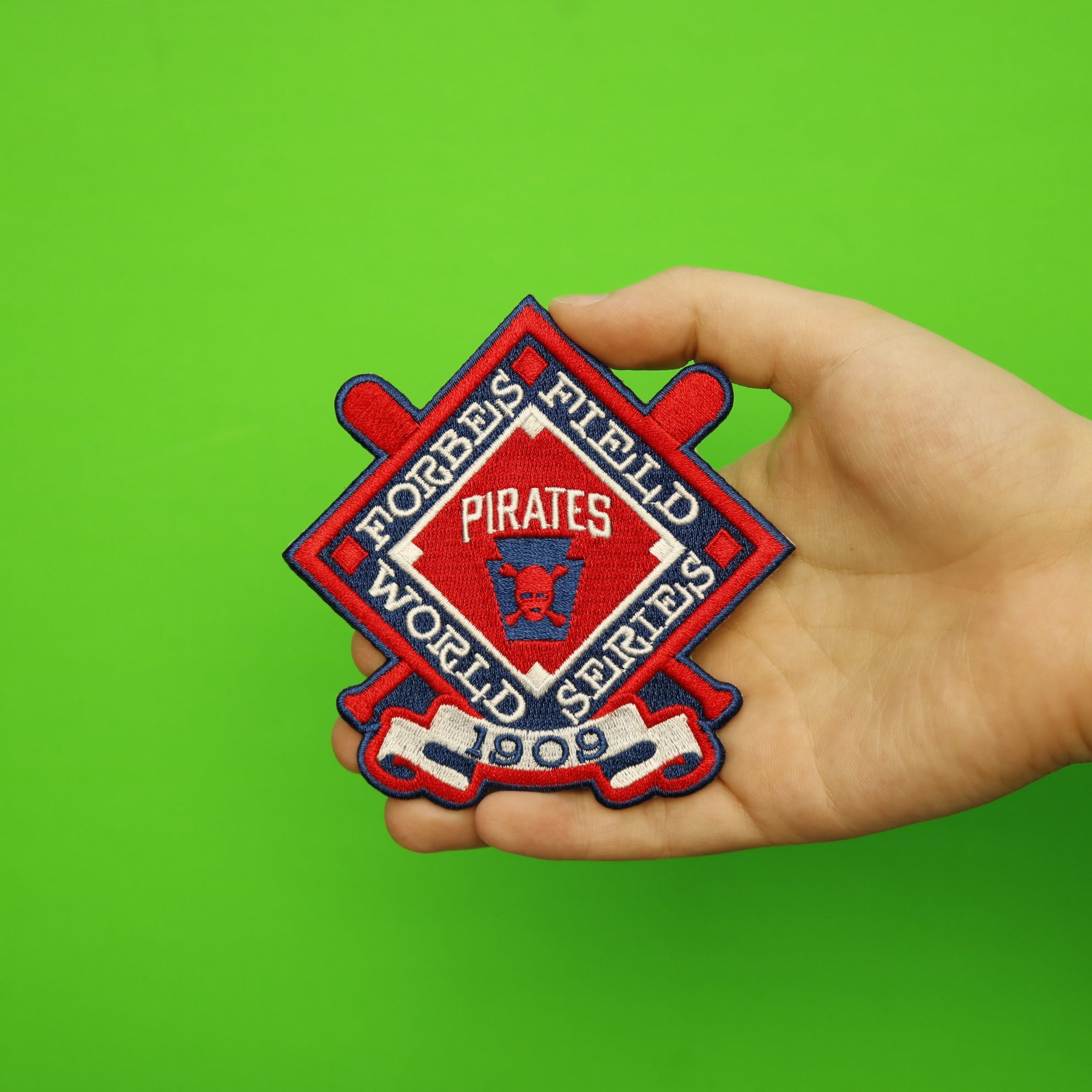 1909 MLB World Series Pittsburgh Pirates Championship Jersey Patch