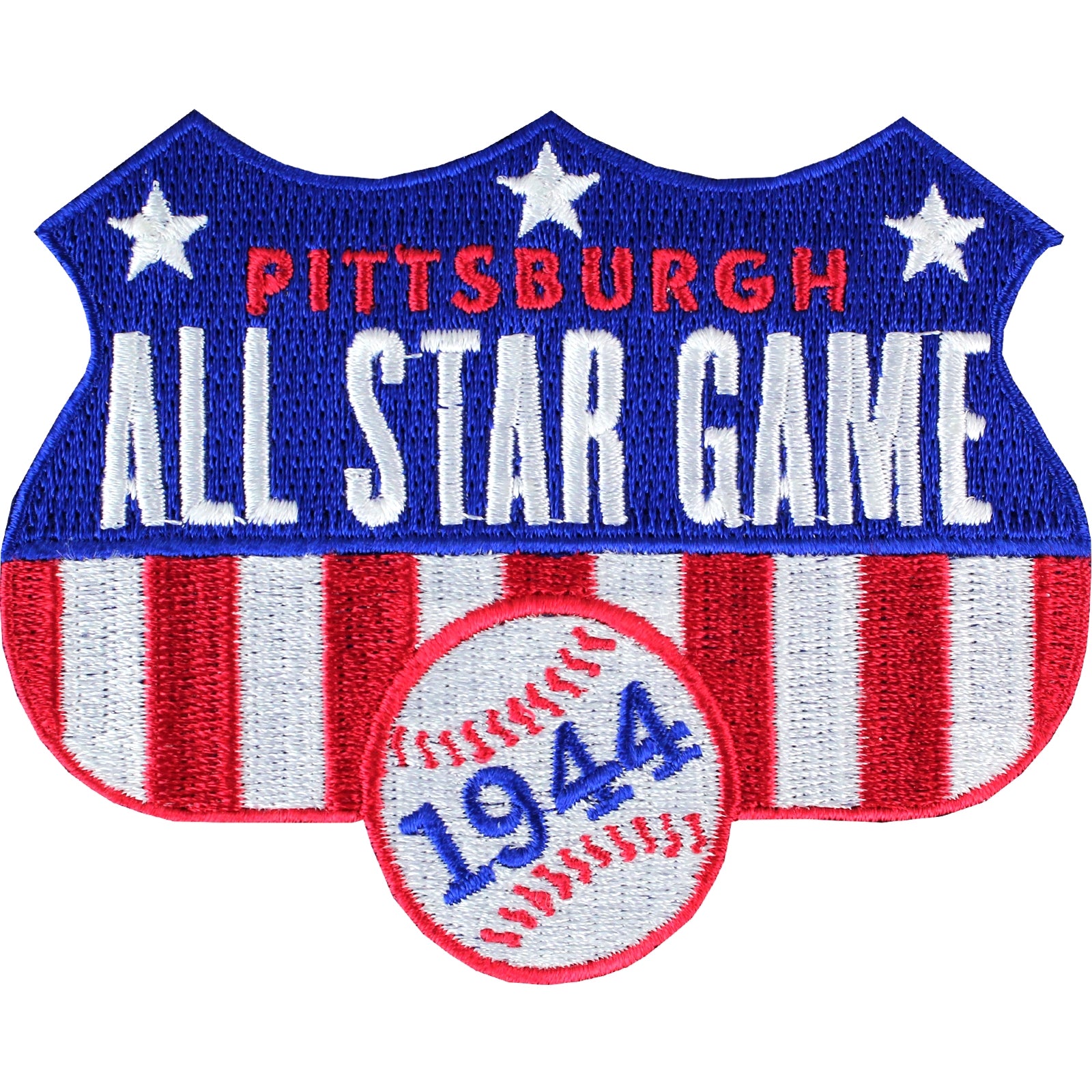 1944 MLB All Star Game Pittsburgh Pirates Forbes Field Jersey Patch