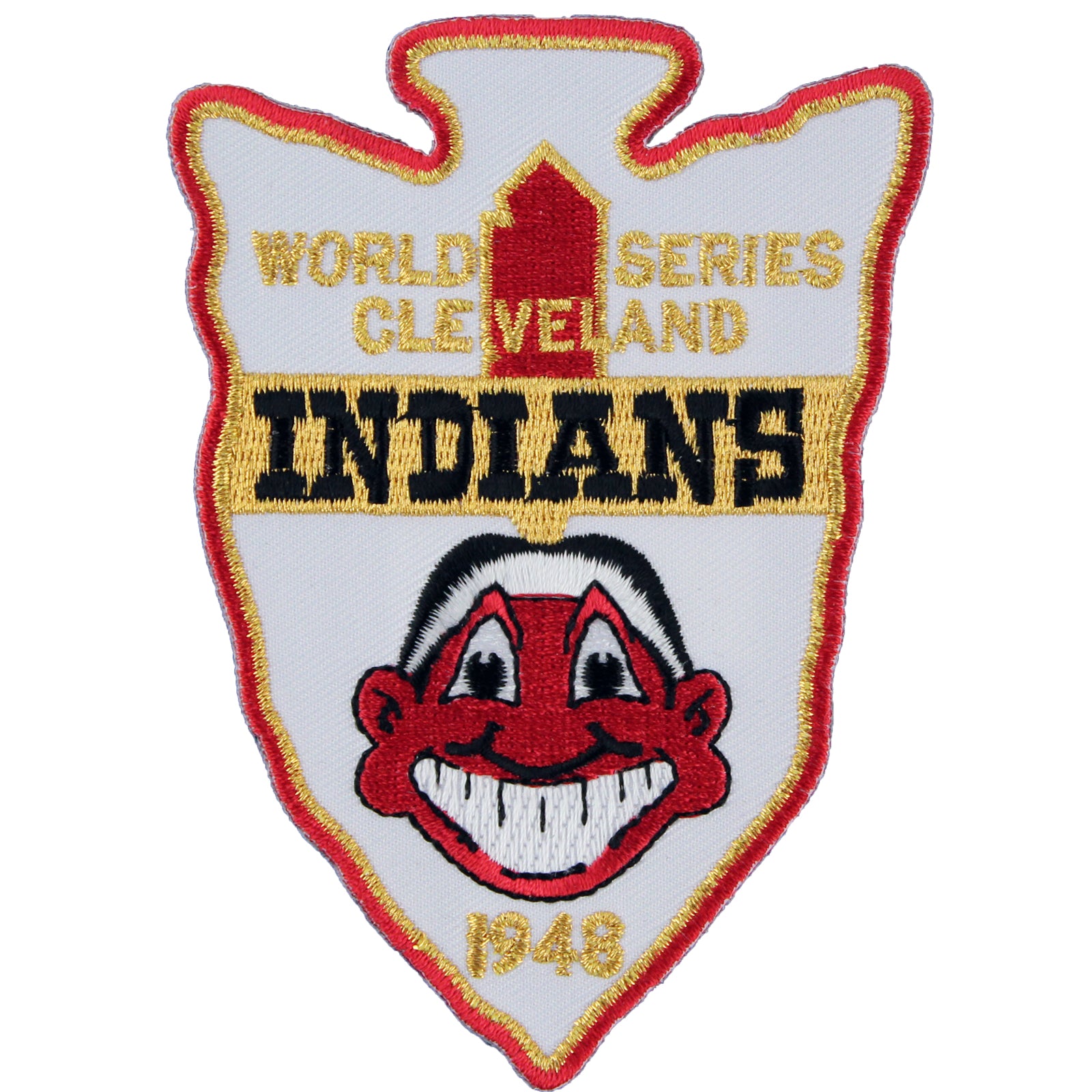 1948 Cleveland Indians Champions MLB World Series Championship Jersey Patch