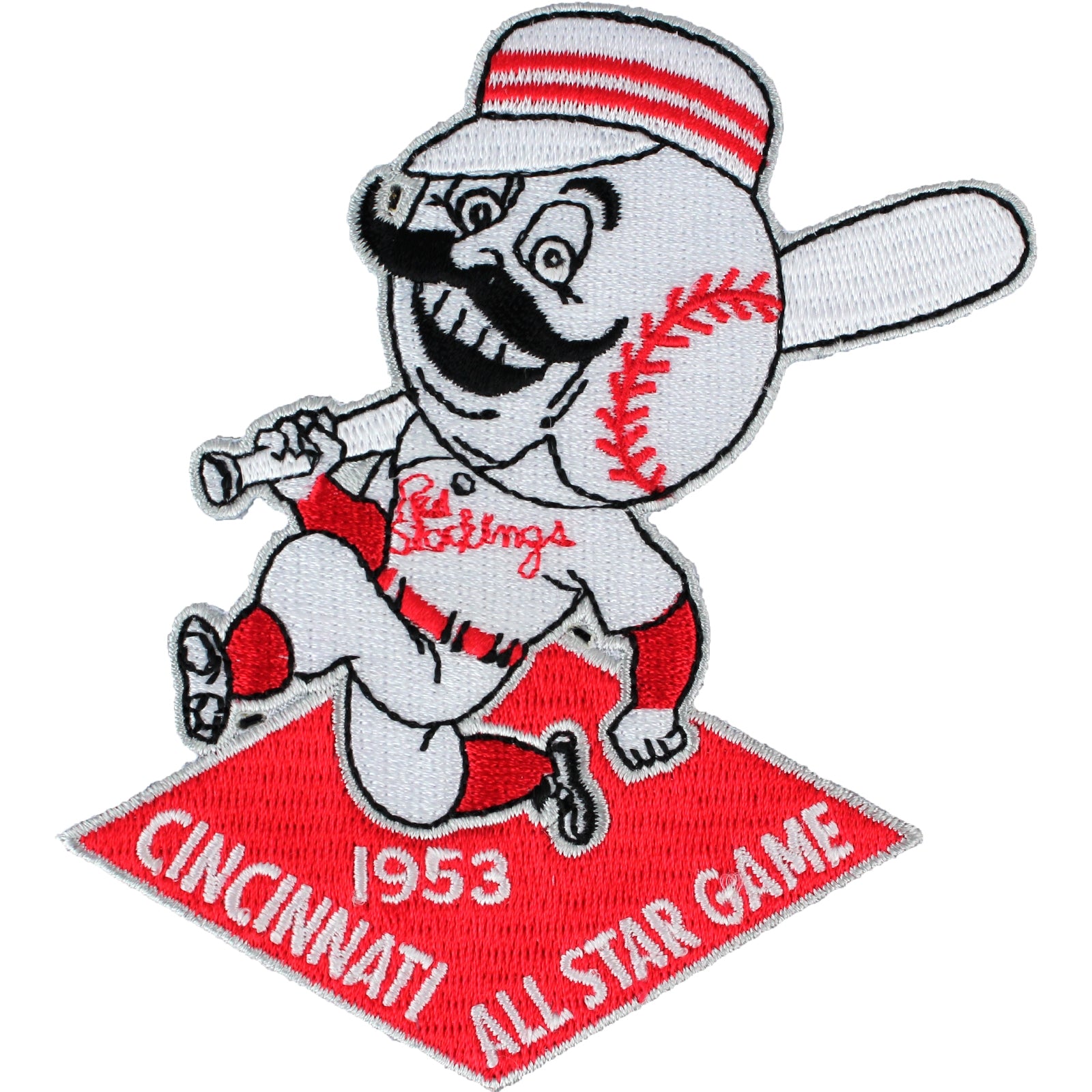 1953 MLB All Star Game Cincinnati Reds Crosley Field Jersey Patch