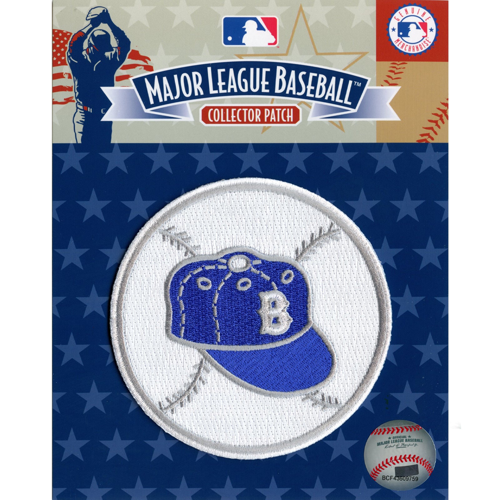 Brooklyn Dodgers 1955 World Series Collector Patch