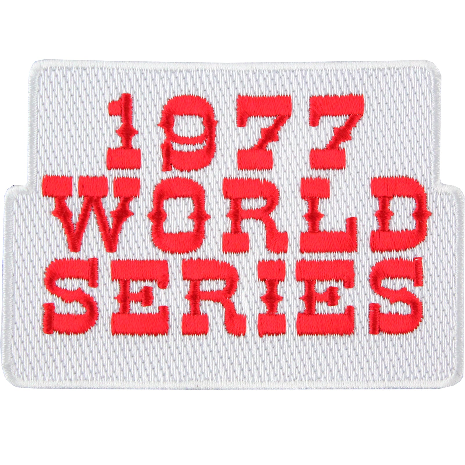 1977 MLB World Series Logo Jersey Patch Los Angeles Dodgers vs. New York Yankees