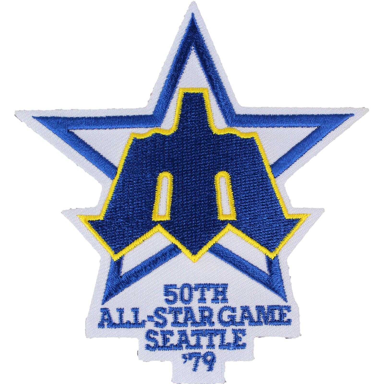 1979 MLB All Star Game Seattle Mariners Kingdome Jersey Patch