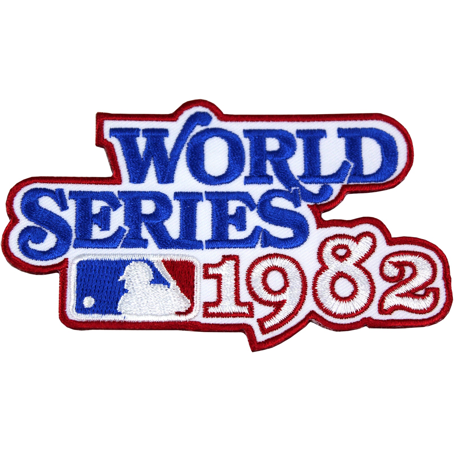 1982 MLB World Series Logo Jersey Patch St. Louis Cardinals vs. Milwaukee Brewers