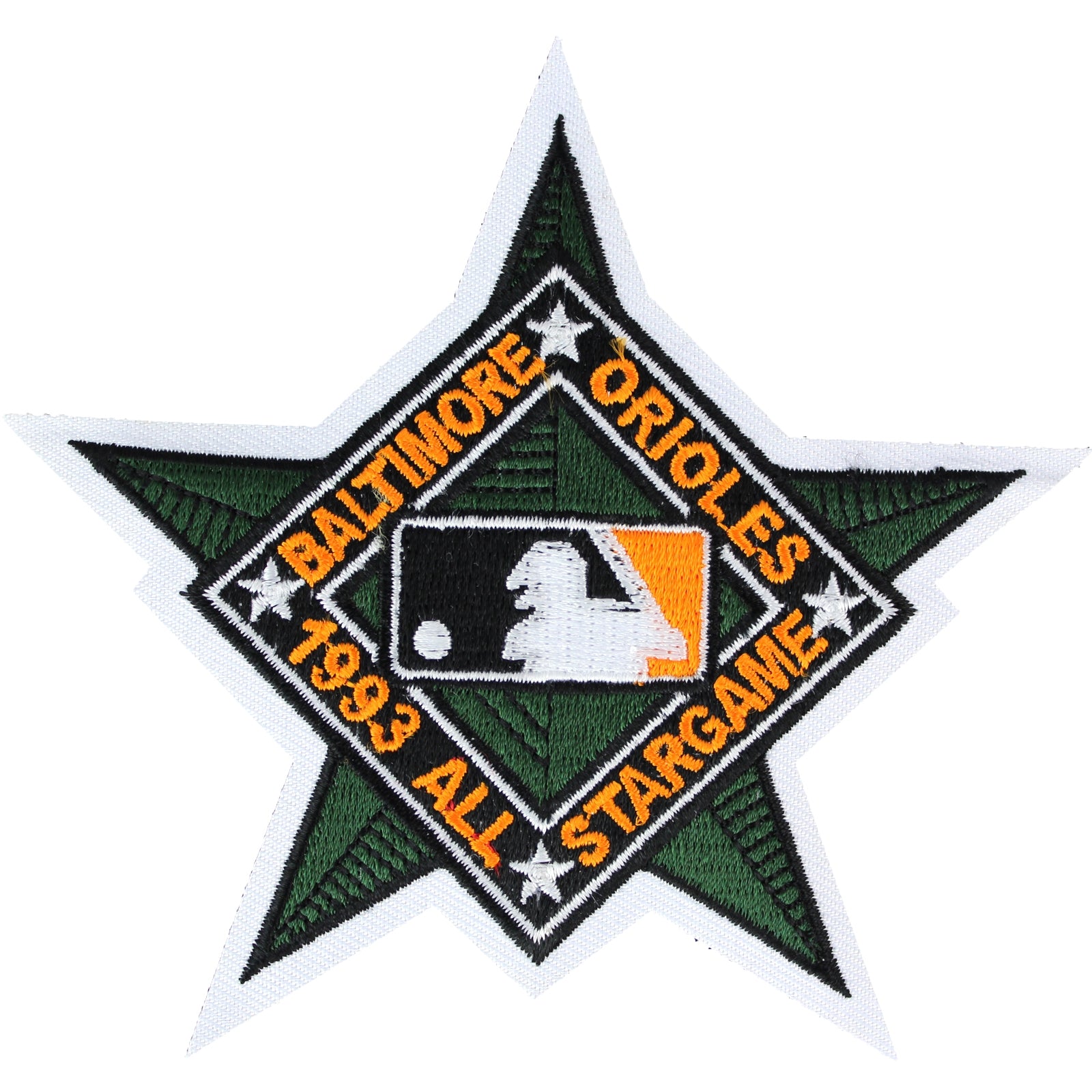 1993 MLB All Star Game Baltimore Orioles Jersey Patch