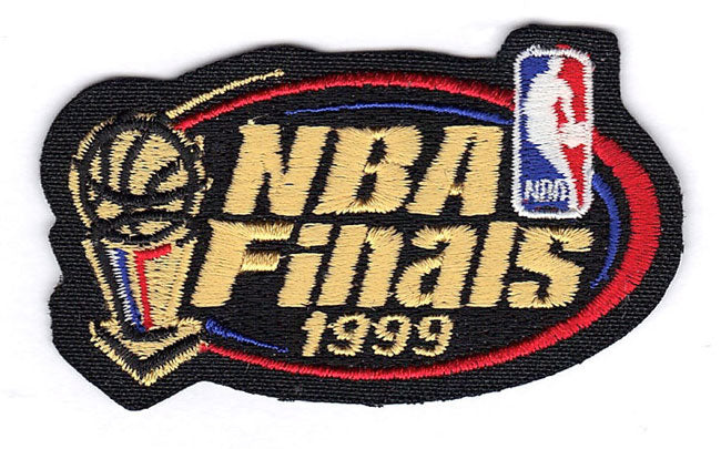 1999 NBA Finals Jersey Patch San Antonio Spurs New York Knicks