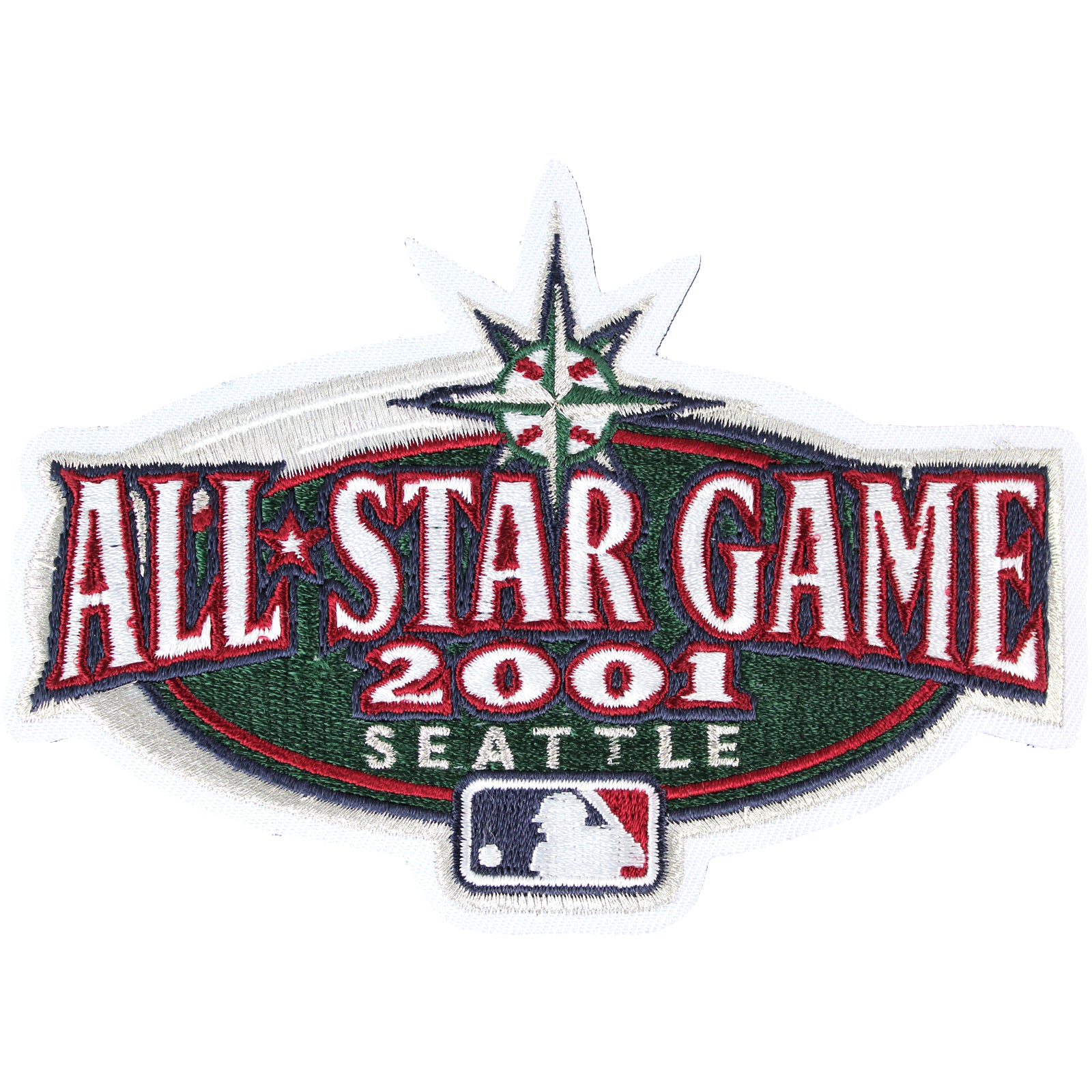 2001 MLB All Star Game Jersey Patch Seattle Mariners