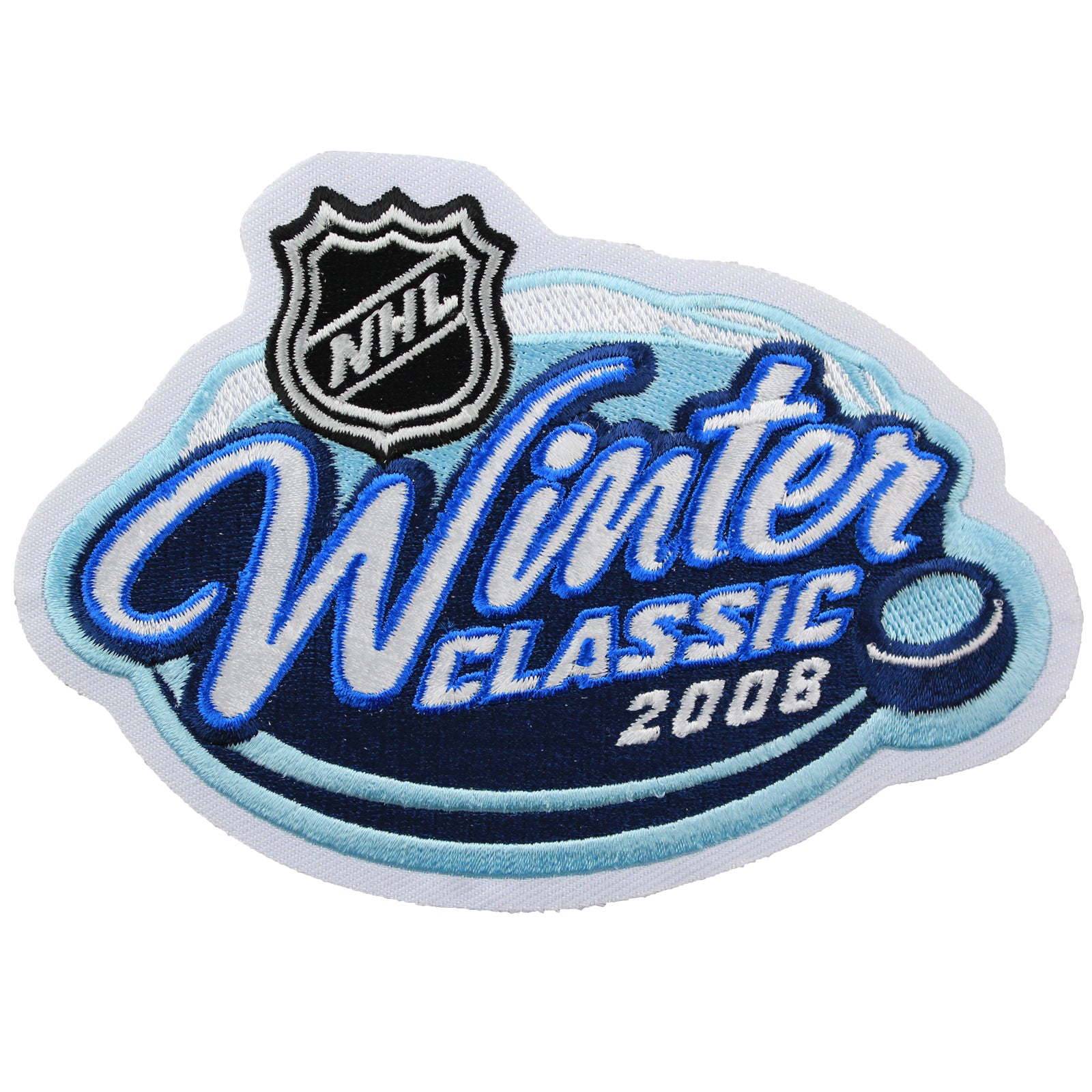 2008 NHL Winter Classic Game Logo Patch Pittsburgh Penguins VS. Buffalo Sabres