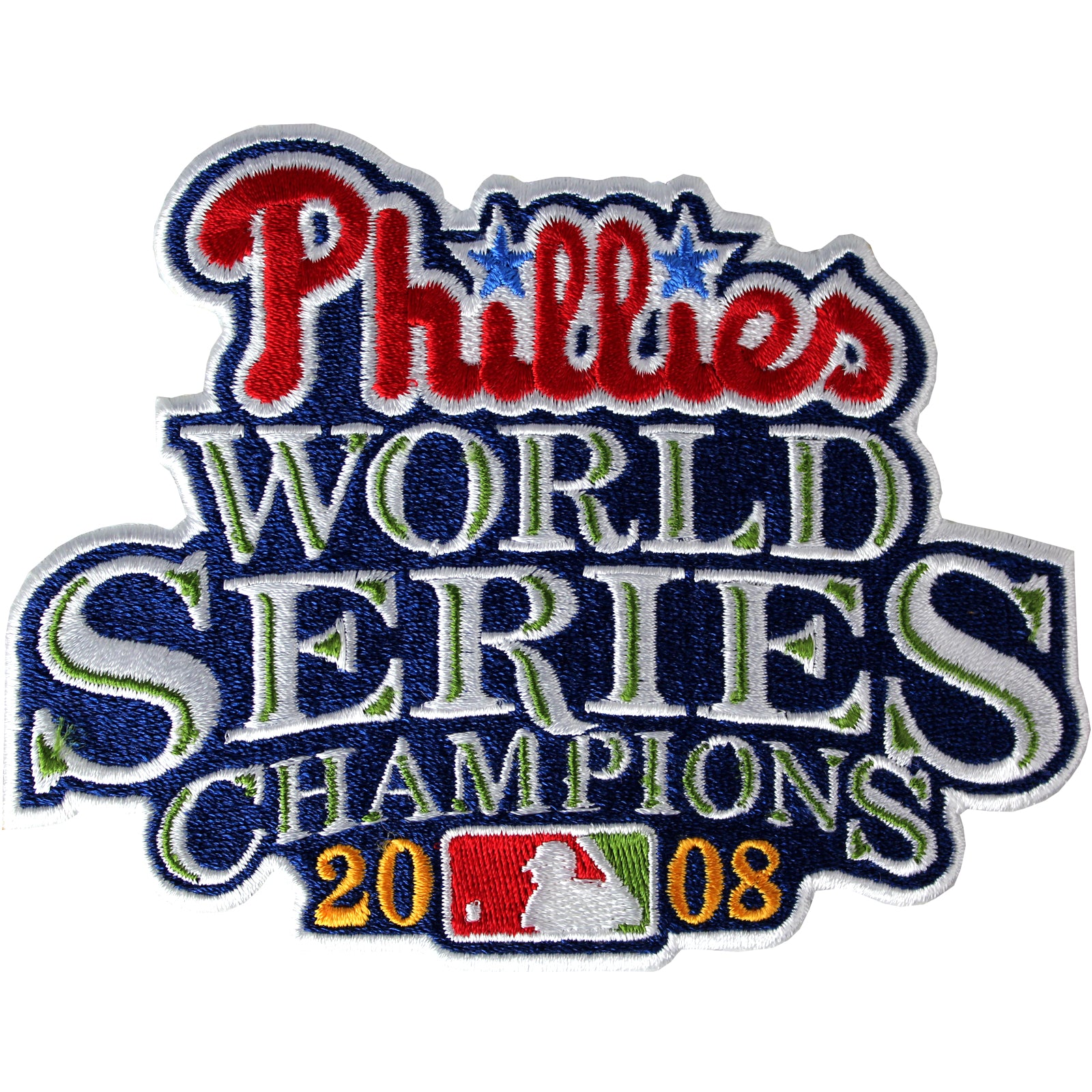 2008 Philadelphia Phillies MLB World Series Champions Jersey Patch