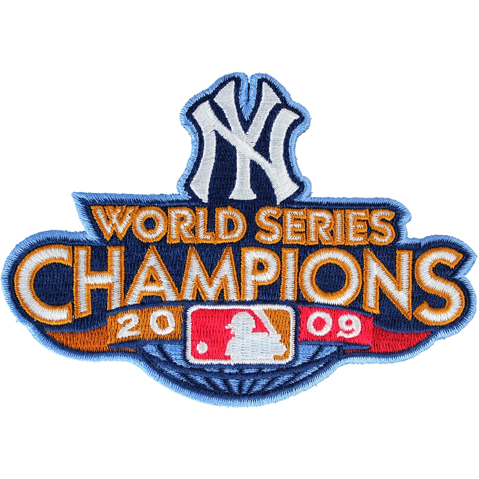 2009 New York Yankees MLB World Series Champions Jersey Patch