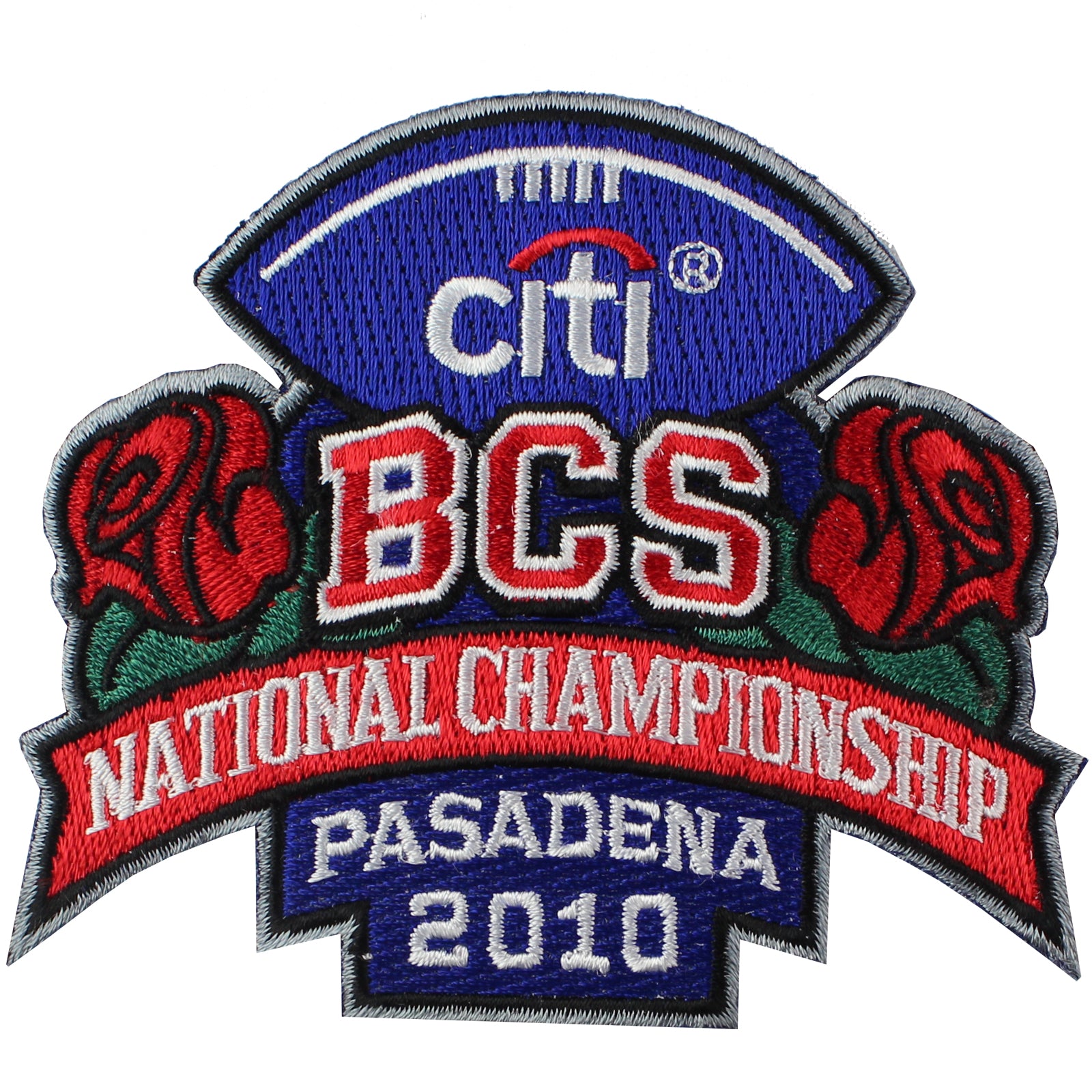 2010 Citi BCS National Championship Game Patch (Texas vs. Alabama)