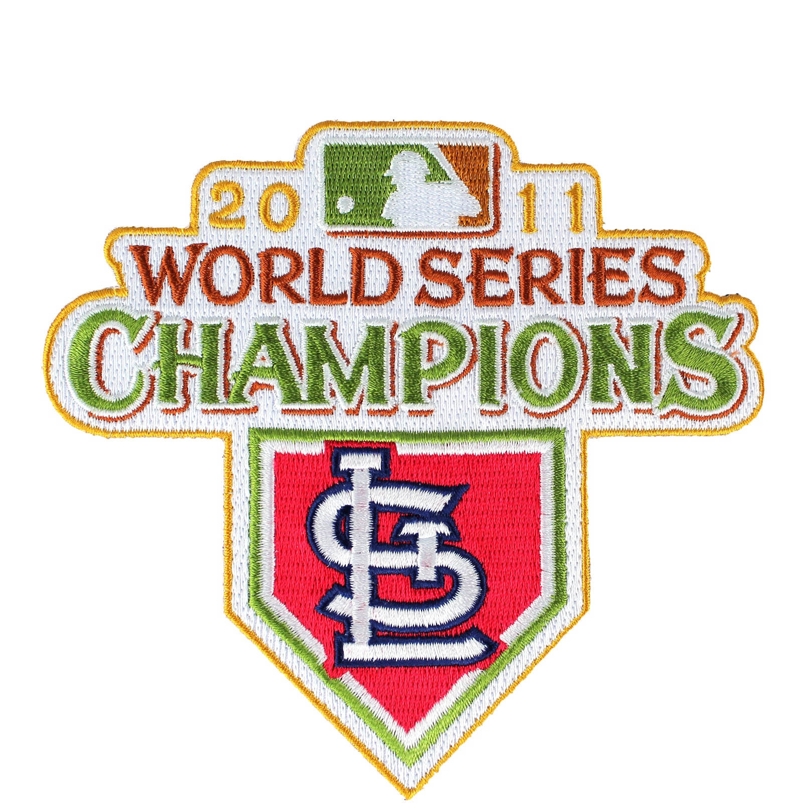 2011 St. Louis Cardinals MLB World Series Champions Jersey Patch