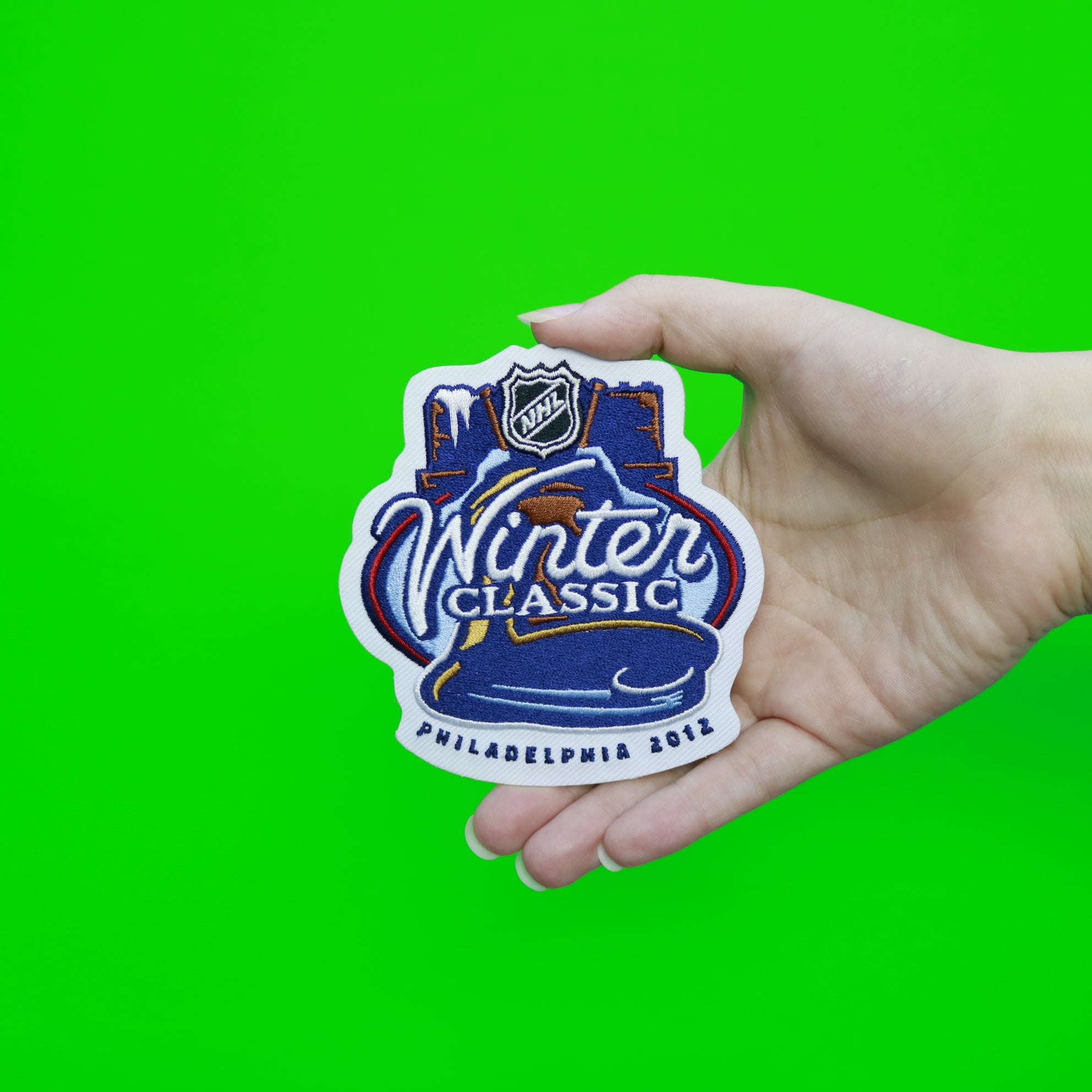 2012 NHL Winter Classic Game Logo Jersey Patch (Philadelphia Flyers vs New York Rangers)