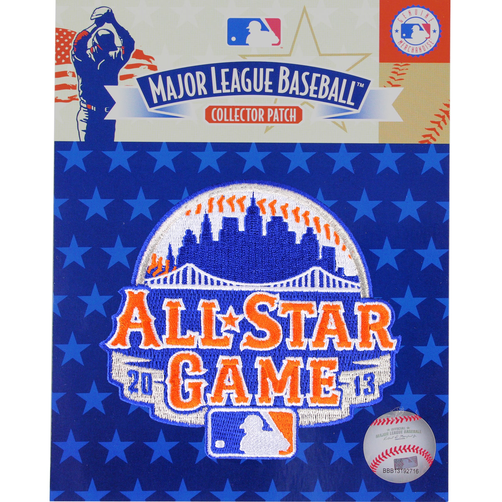 2013 MLB All-star Game Jersey Patch New York Mets