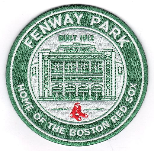 Boston Red Sox Official Fenway Park Stadium Logo Patch