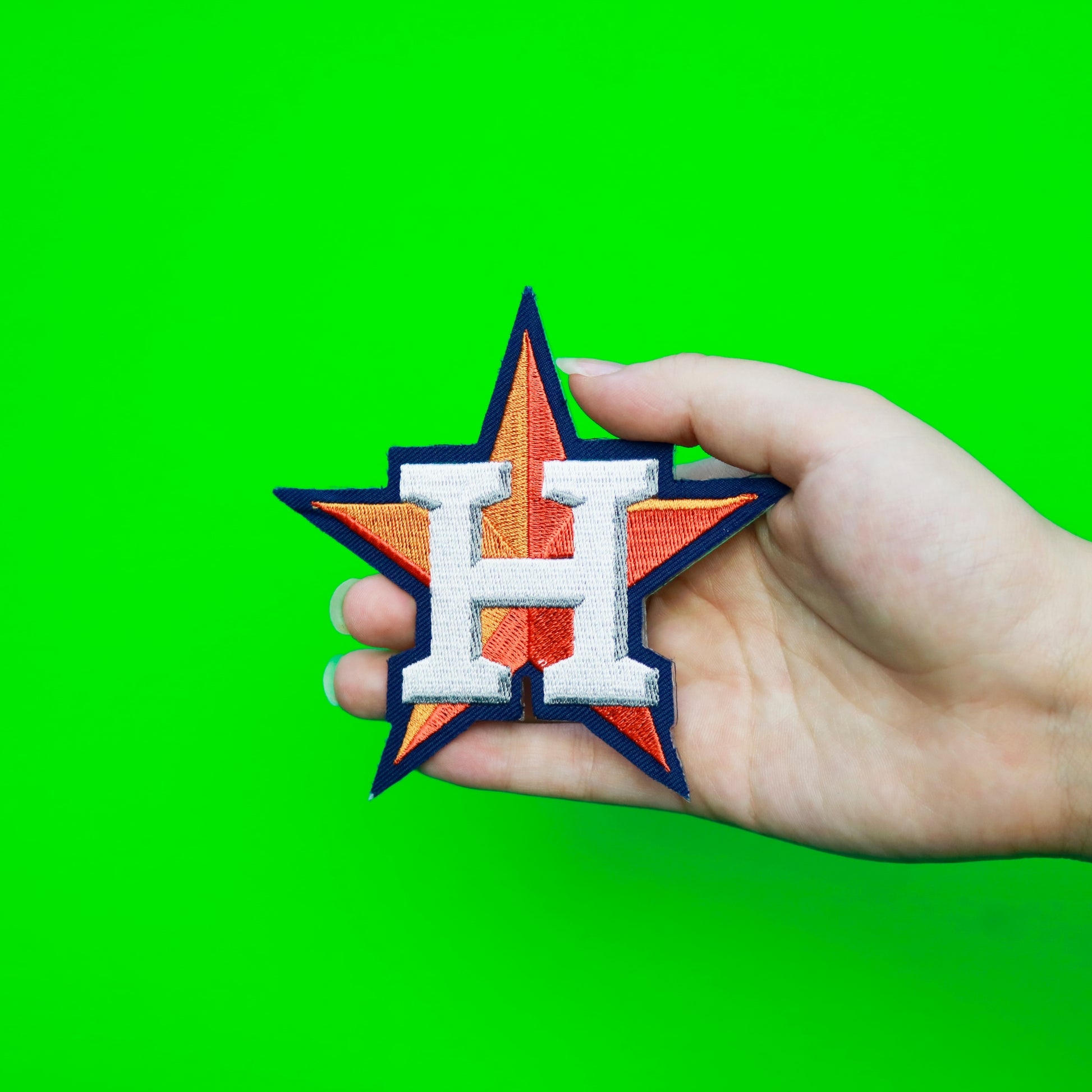 Houston Astros Team Logo Batting Practice Jersey Sleeve Patch (2013)