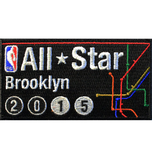 2015 NBA All Star Game Patch in Brooklyn Nets Warm Up Patch