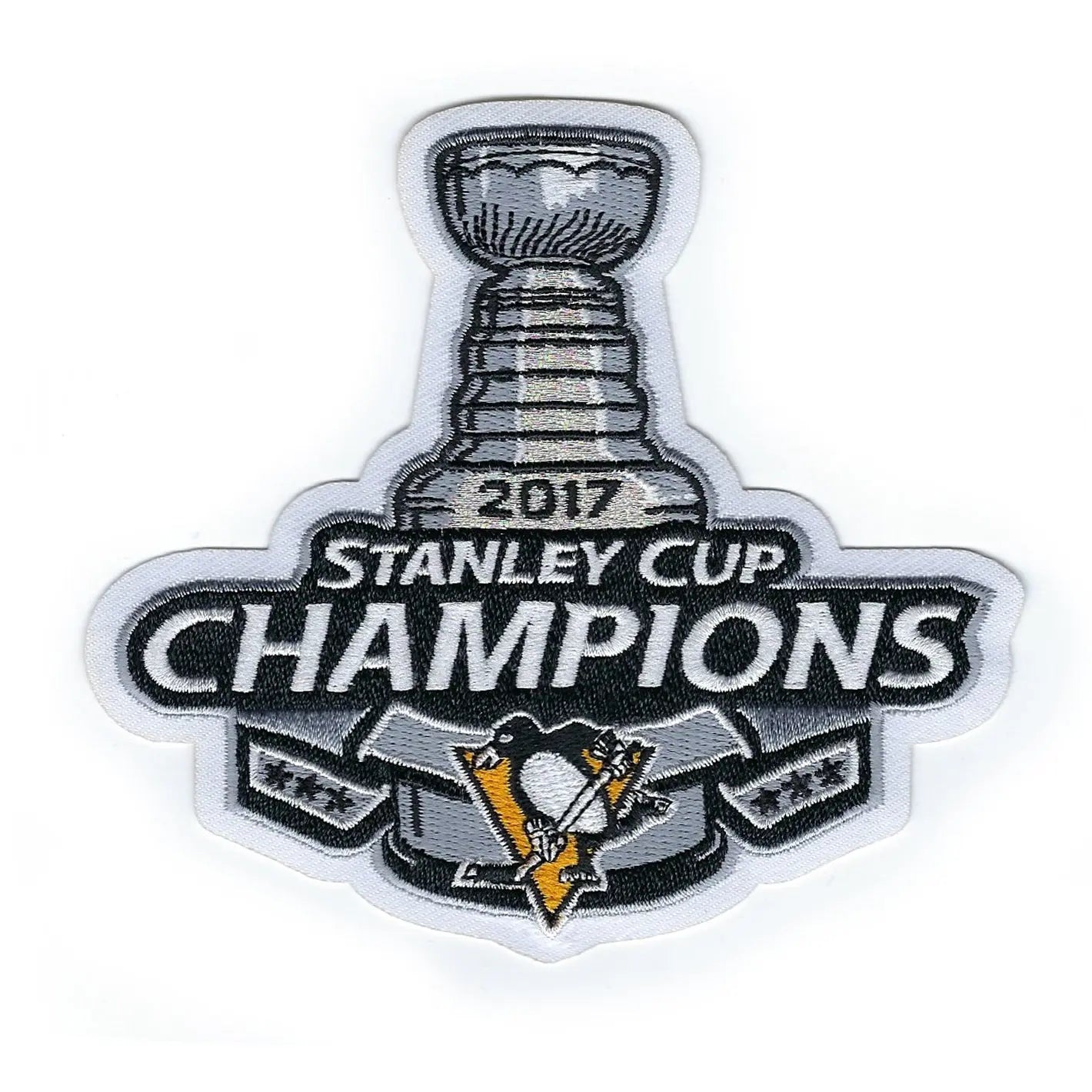 Official 2017 NHL Stanley Cup Final Champions Pittsburgh Penguins Jersey Patch