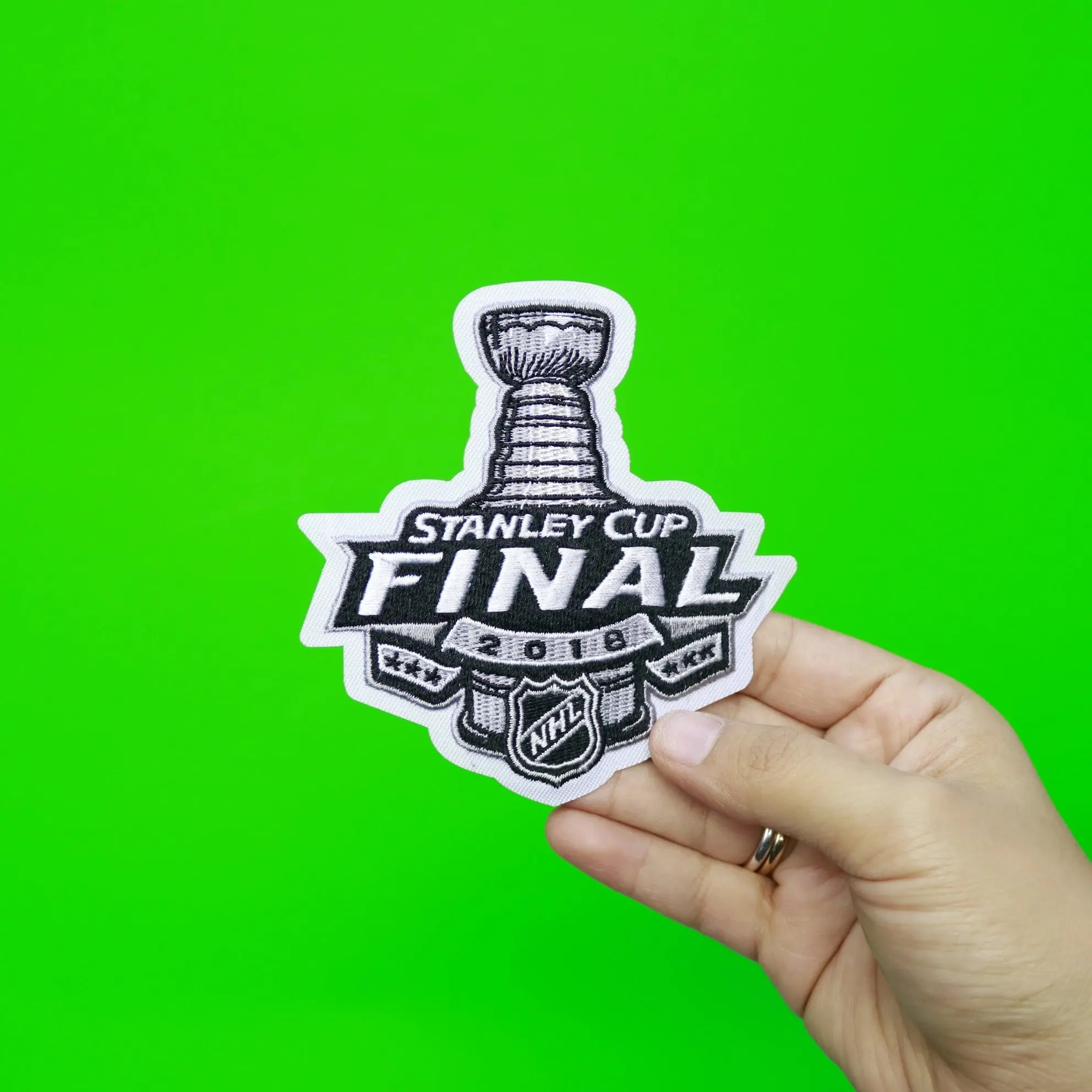 2018 NHL Stanley Cup Final Commemorative Jersey Patch Vegas Golden Knights Washington Capitals