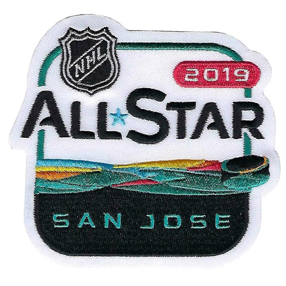 2019 Official NHL All Star Game San Jose Sharks Jersey Patch