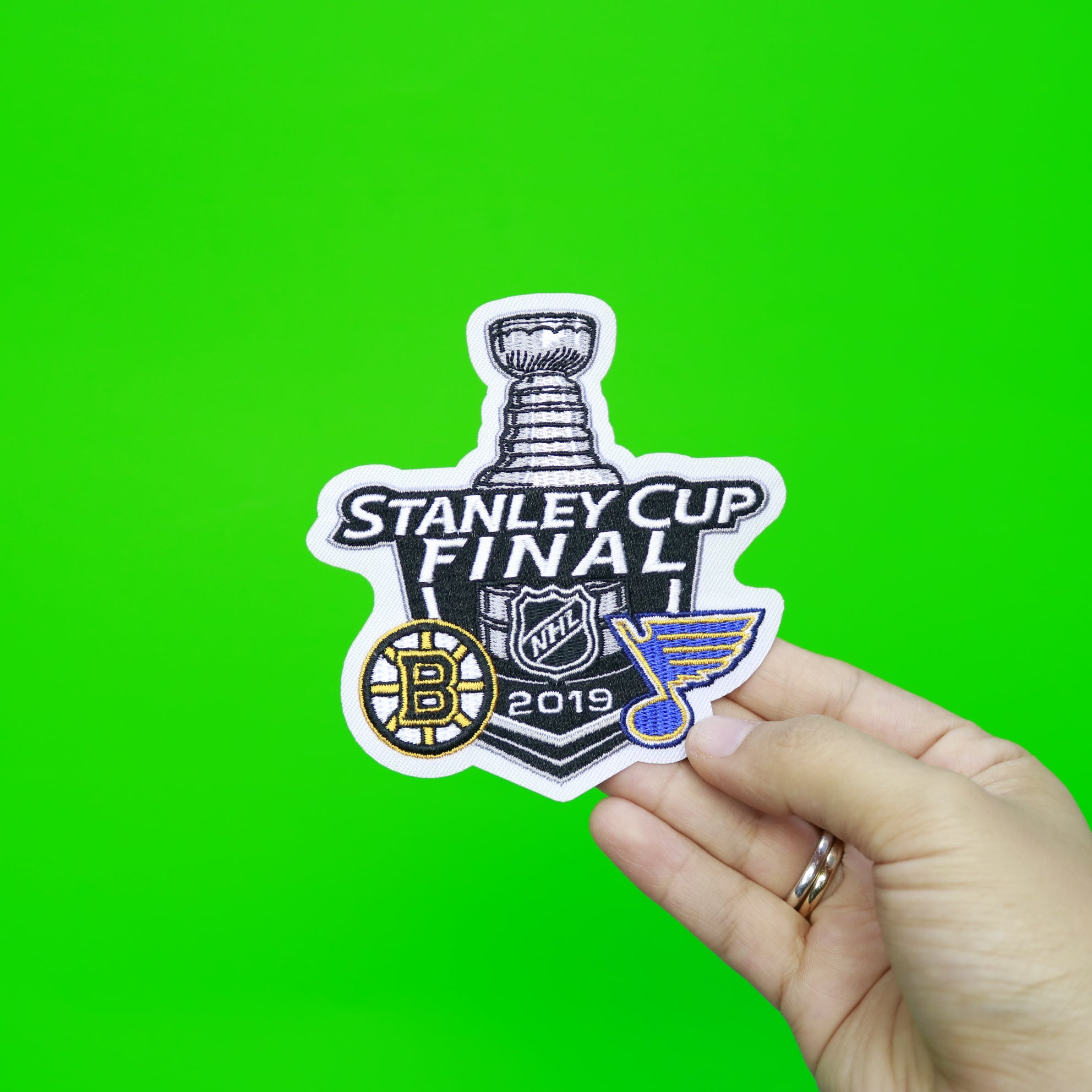 2019 Official NHL Stanley Cup Final Dueling Patch Boston Bruins Vs. St Louis Blues