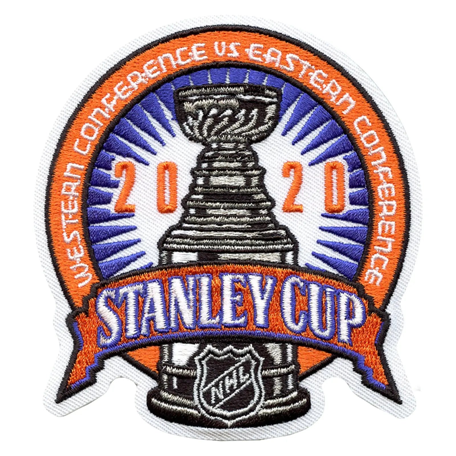 2020 NHL Stanley Cup Jersey Patch Tampa Bay Lightning vs. Dallas Stars (Throwback)