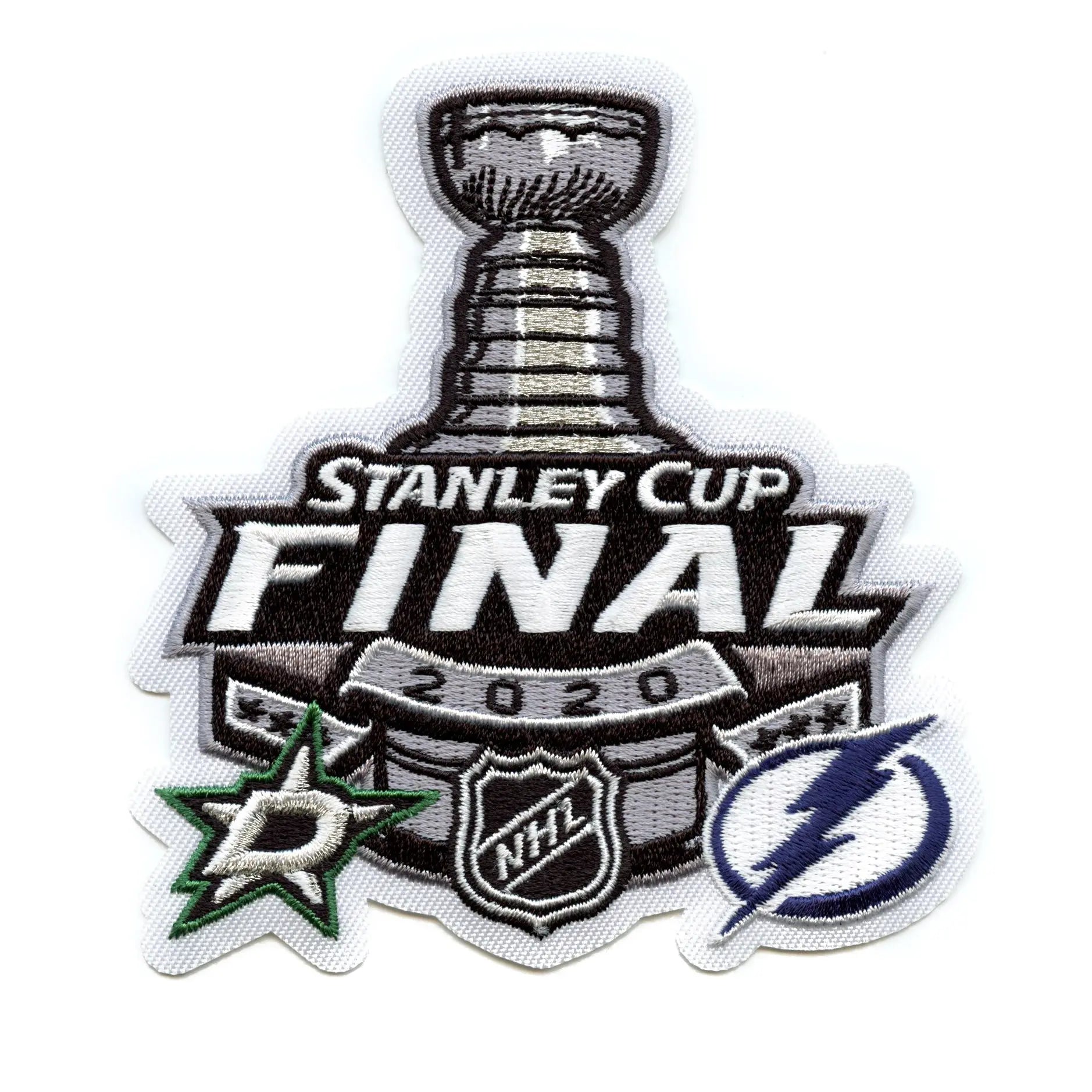 2020 Official NHL Stanley Cup Final Dueling Patch Dallas Stars vs. Tampa Bay Lightning