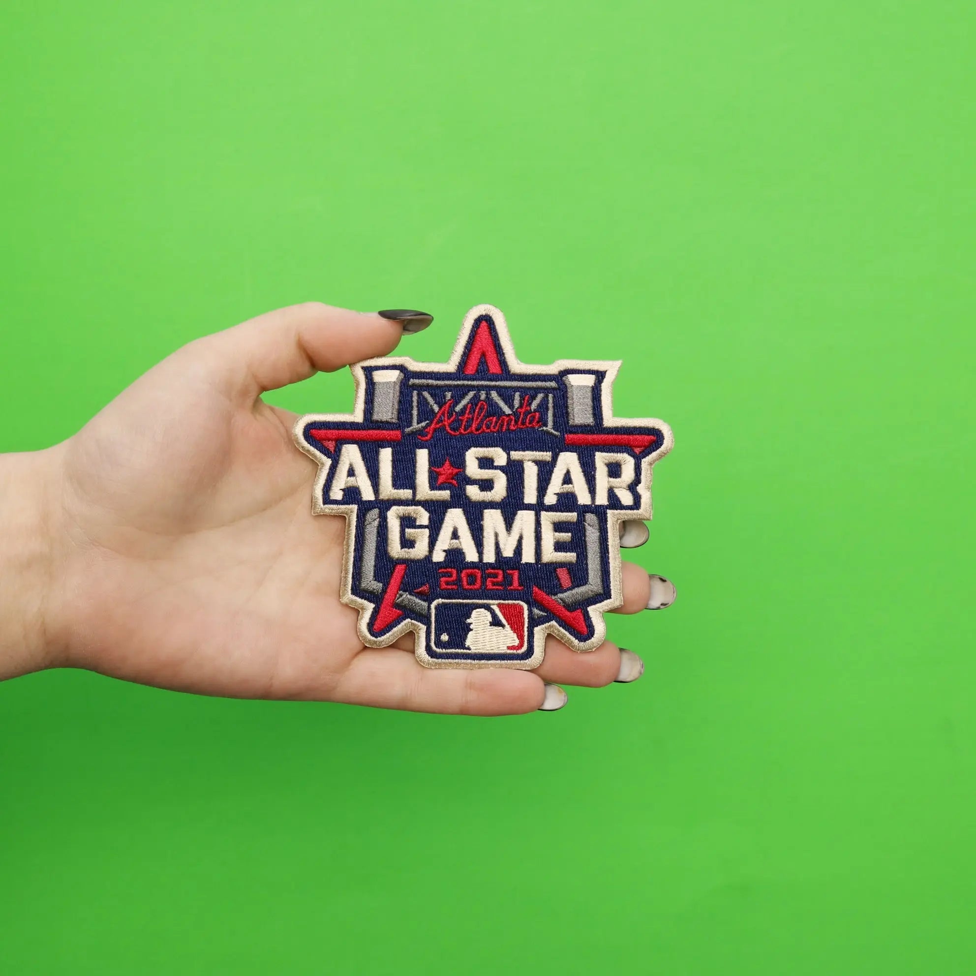 2021 Major League Baseball All Star Atlanta Braves Embroidered Jersey Patch