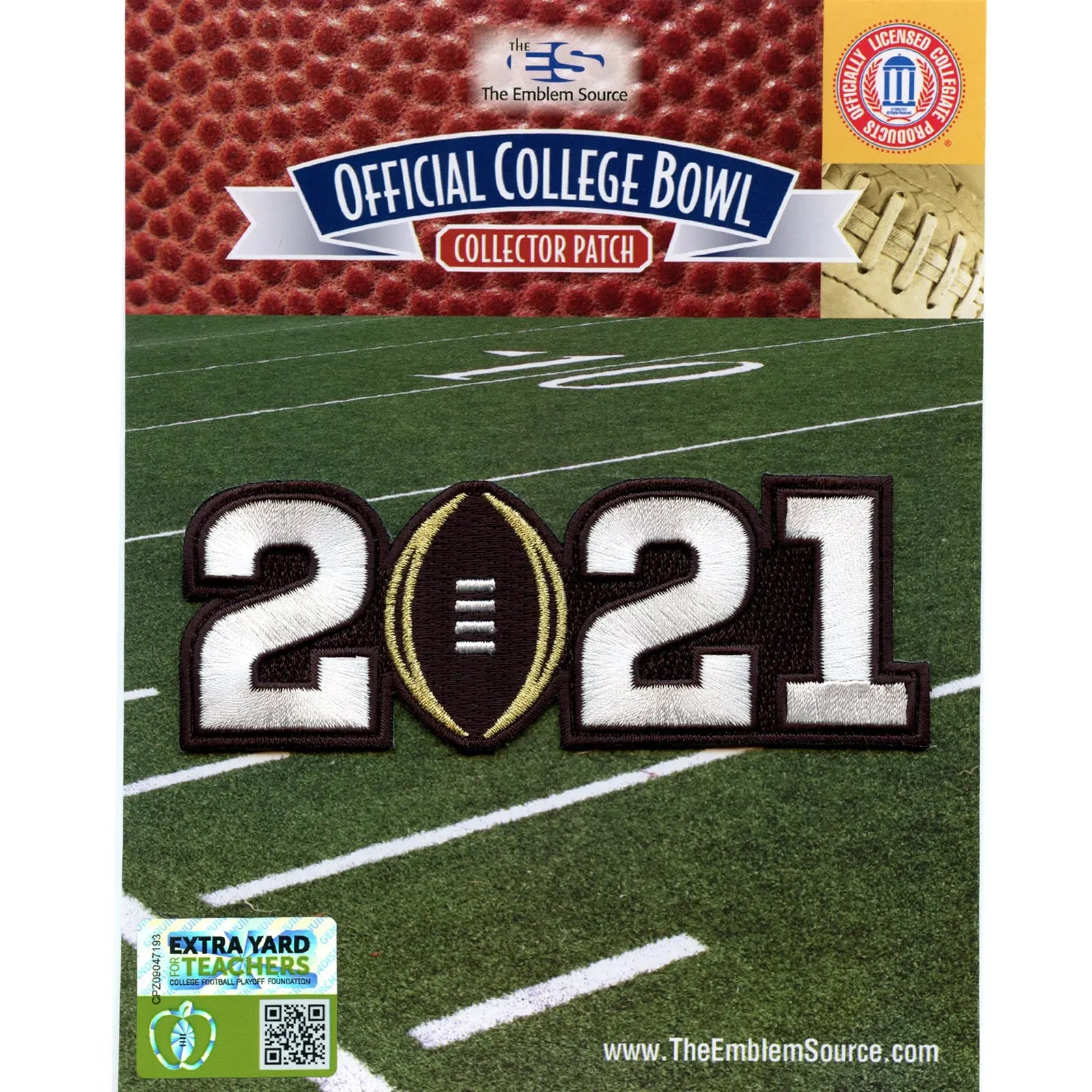 2021 College National Championship Game Jersey Patch Ohio State Alabama