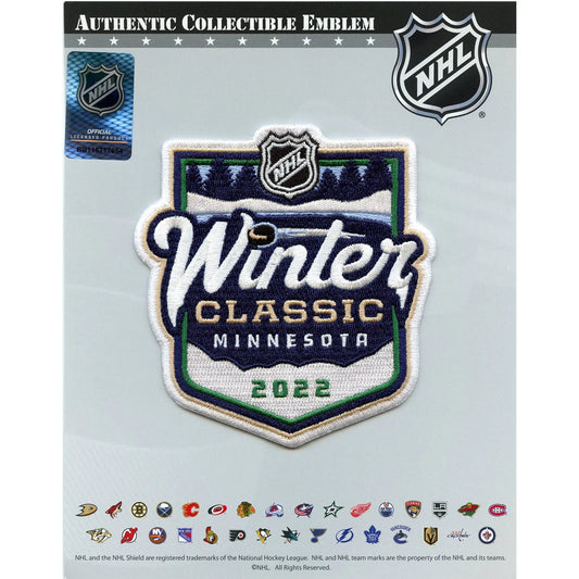 2022 NHL Winter Classic Jersey Patch Minnesota Wild vs. St. Louis Blues