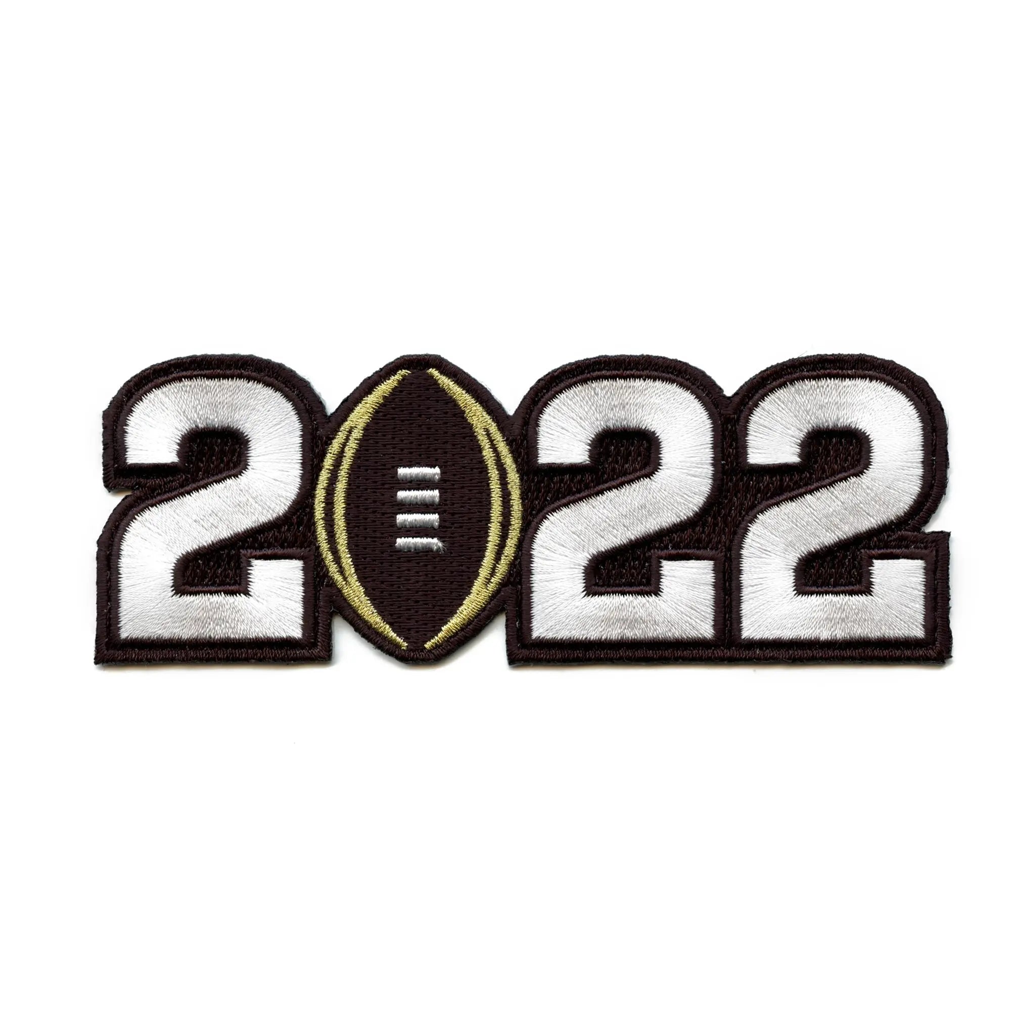 2022 College National Championship Game Jersey Patch Georgia Alabama
