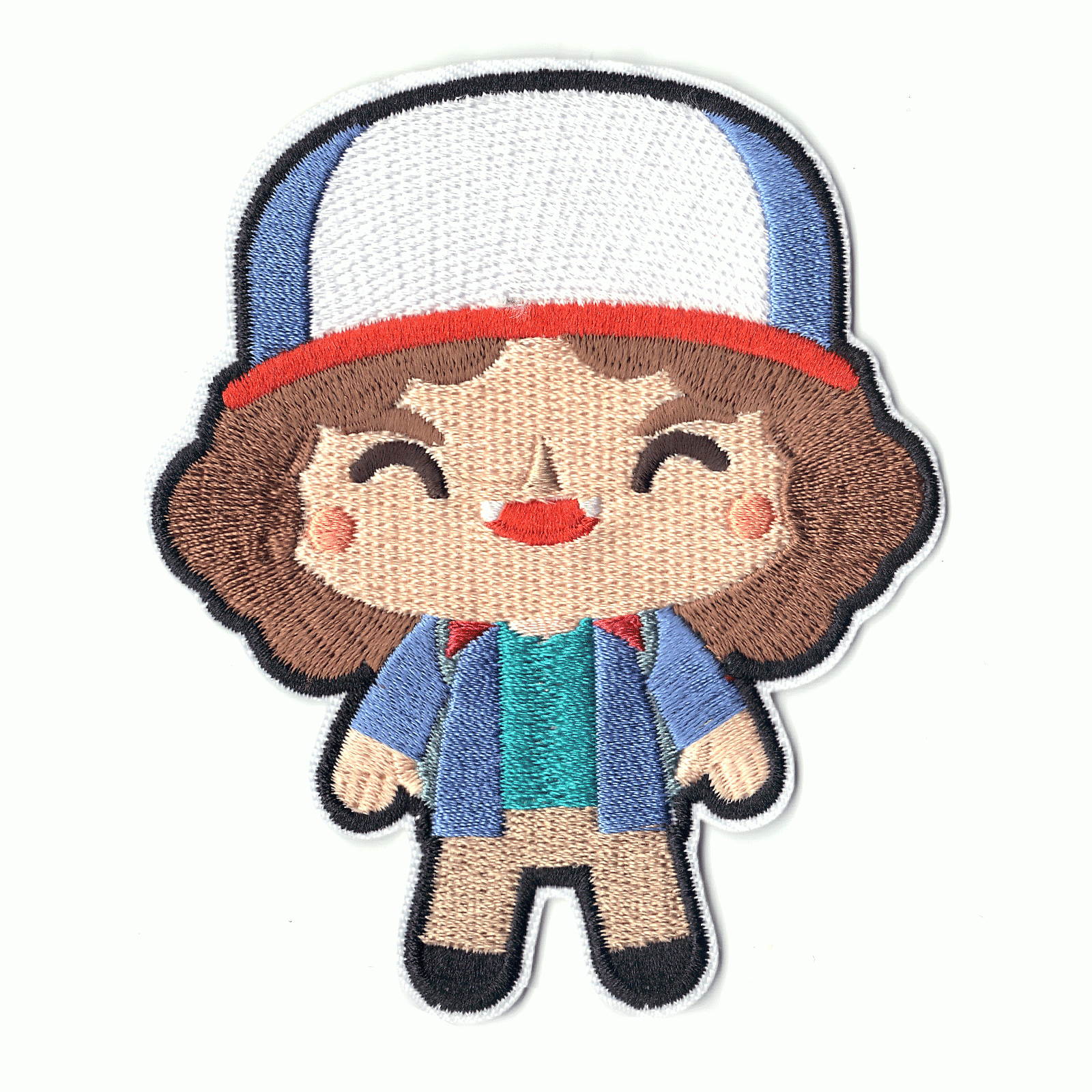Stranger Things Dustin Body Shot Logo Iron On Patch