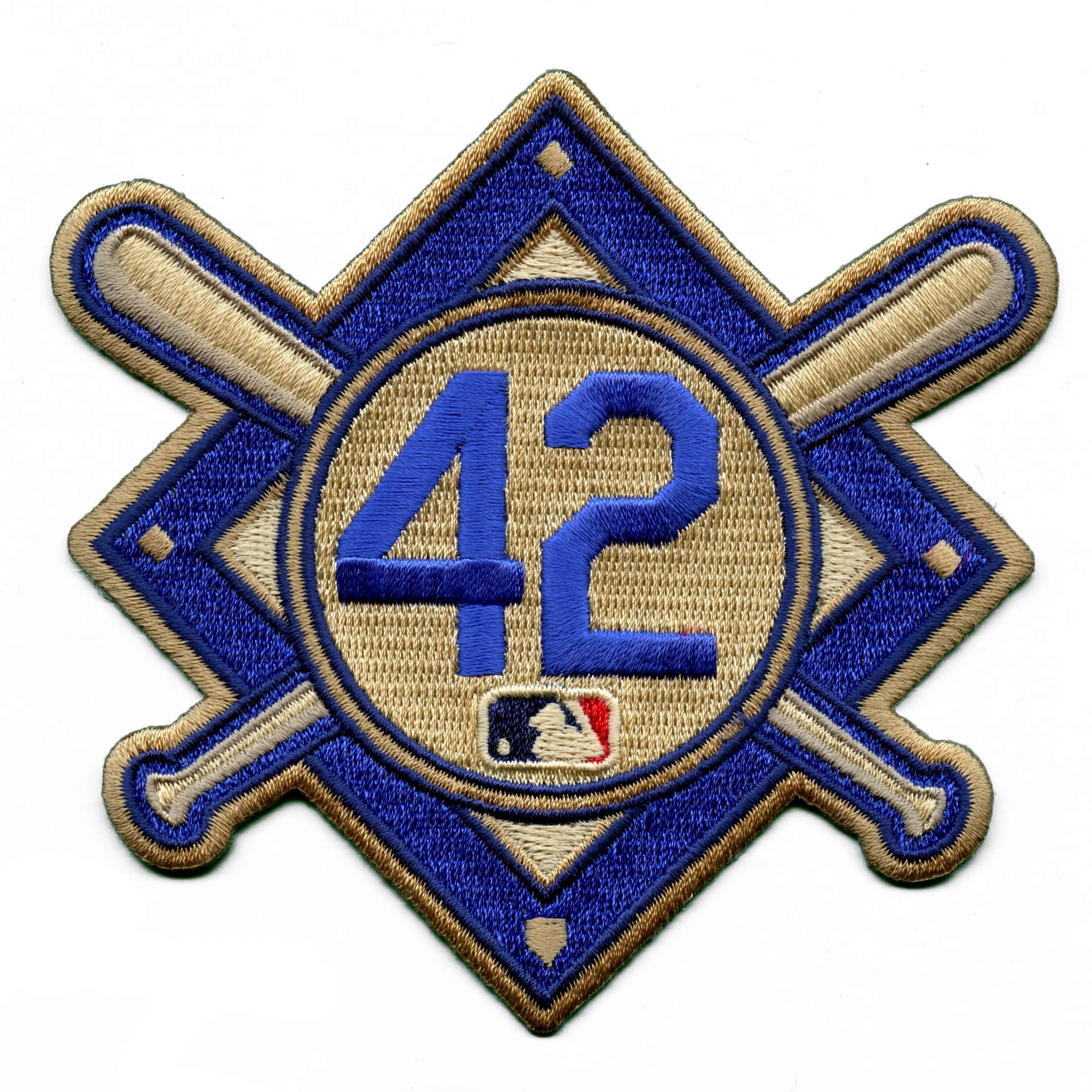 Jackie Robinson Day "42" MLB Jersey Sleeve Patch