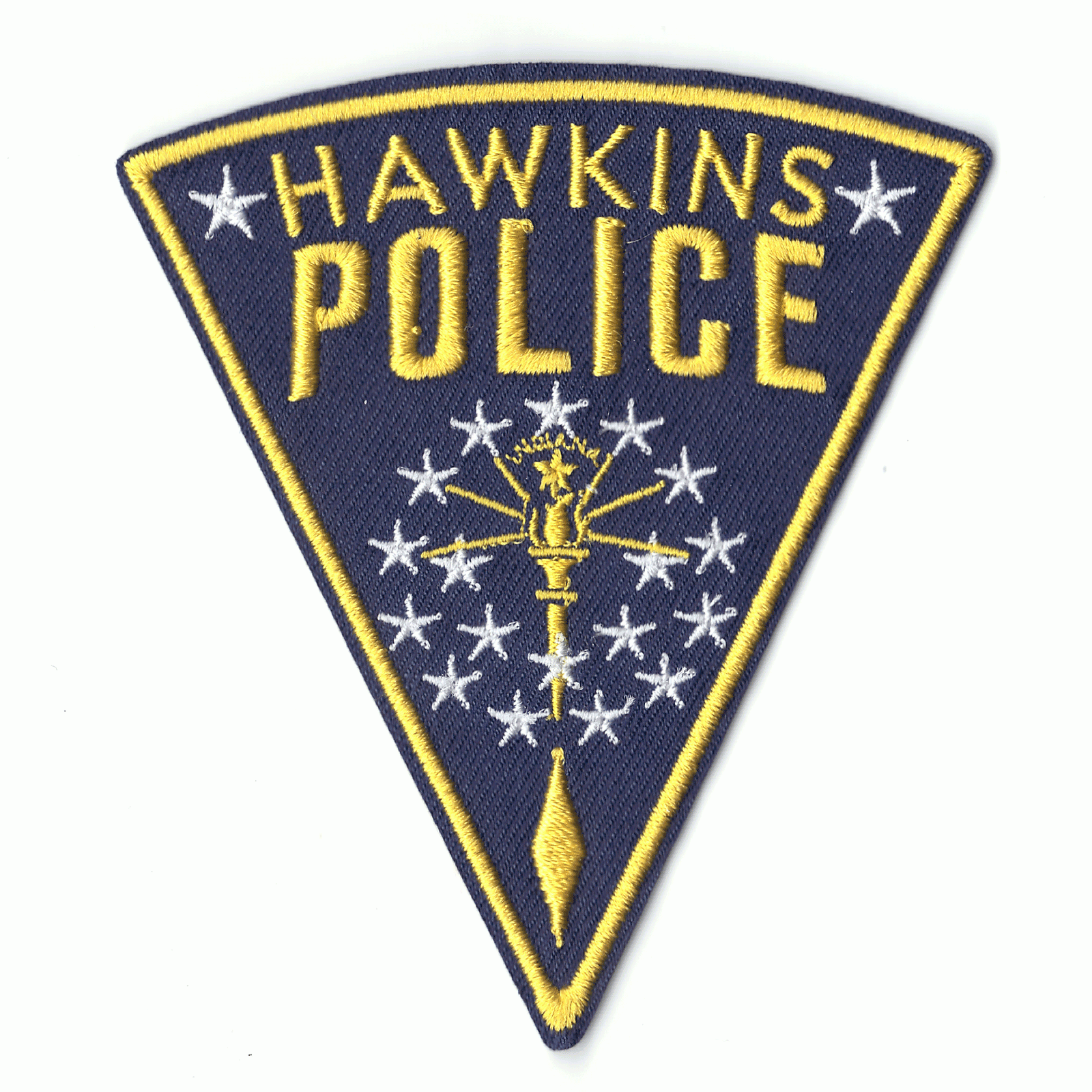 Stranger Things Hawkins Police Badge Logo Iron On Patch