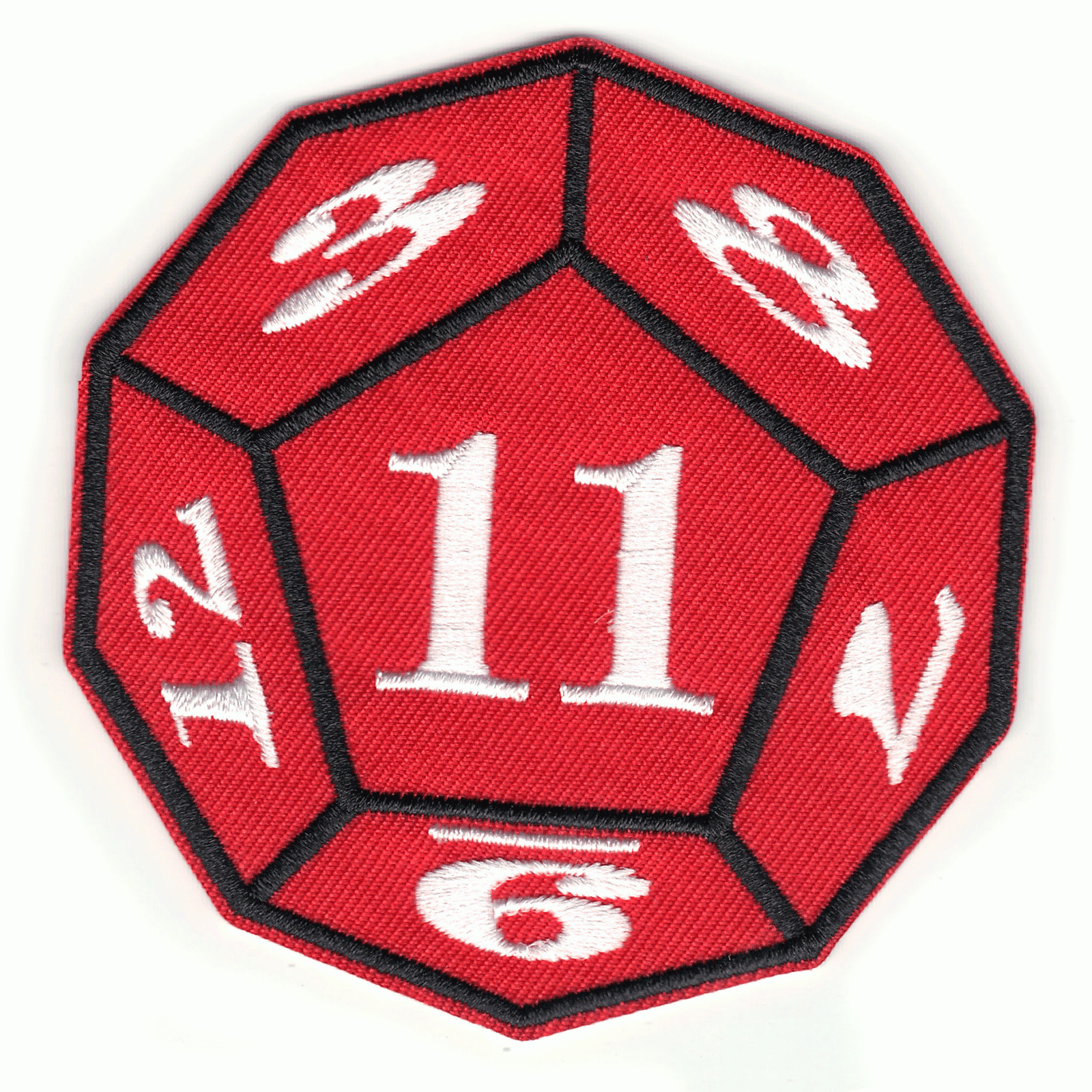 Stranger Things Game Dice Logo Iron On Patch