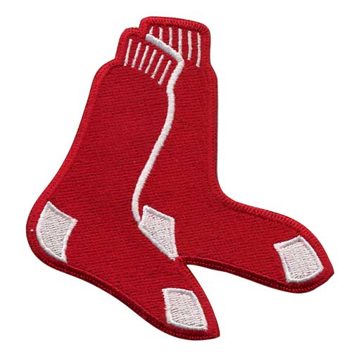 Boston Red Sox "The Hanging Socks" Extra Large Patch