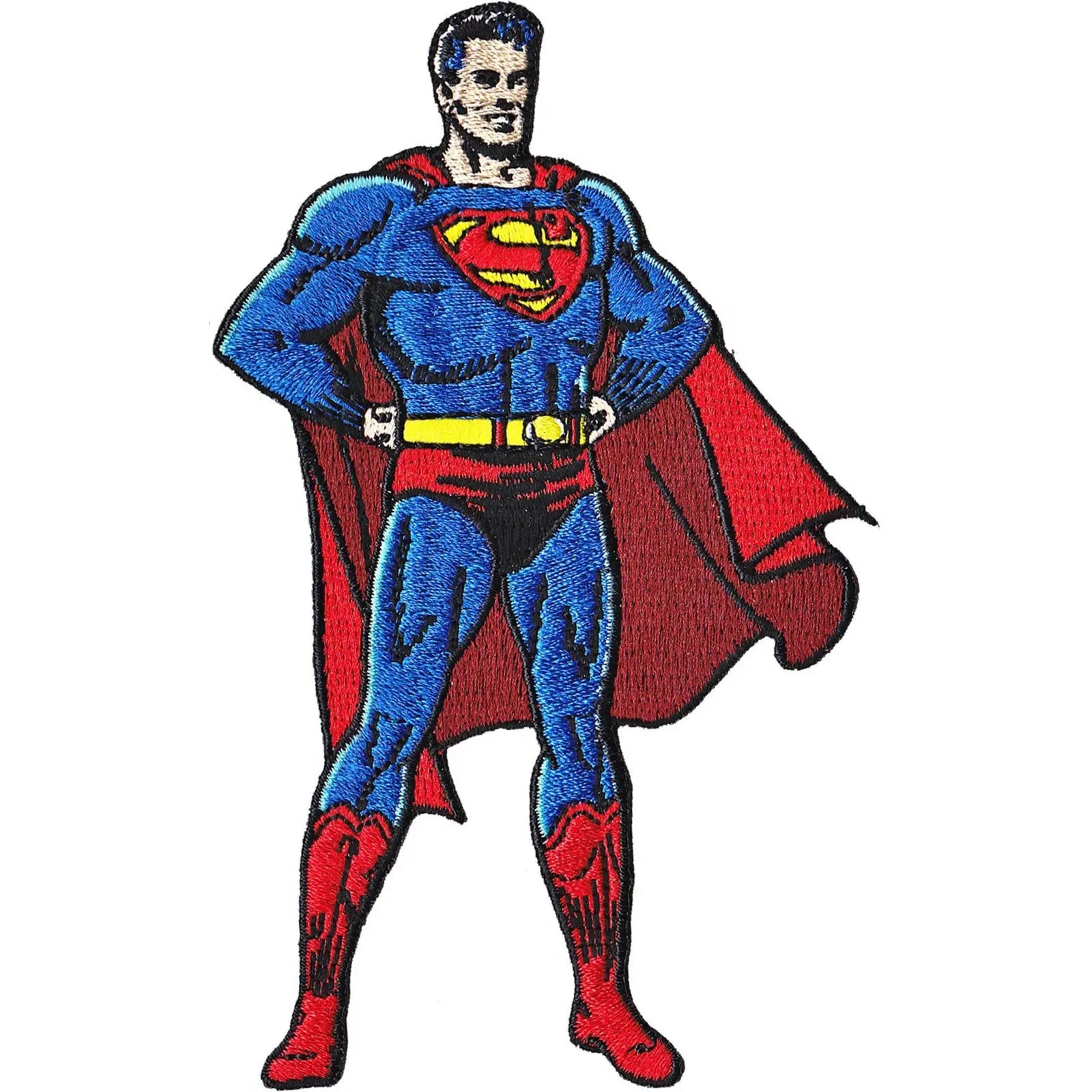 DC Comics The Justice League Superman Full body iron on Applique Patch (Classic)